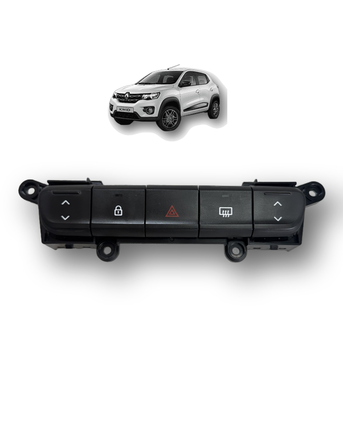 Botão vidro pisca alerta renault kwid 2017 a 2024 252906226r