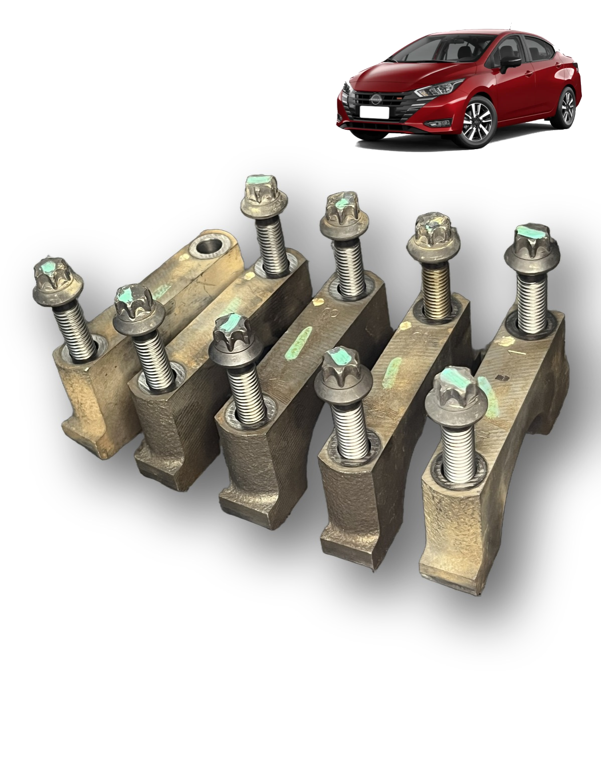Jogo Mancal Virabrequim Nissan Versa  1.6 16v 2013 2019