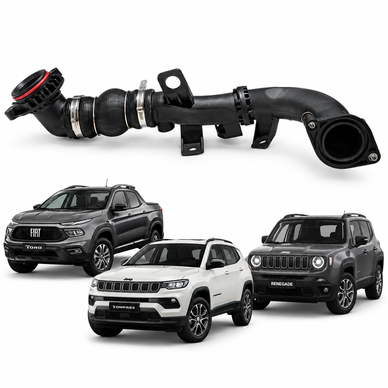 Mangueira Turbina Toro Renegade Compass 1.3 2022/2024