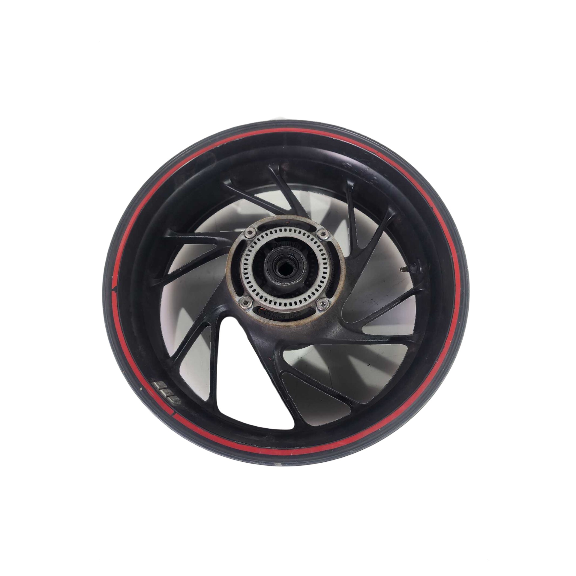 Roda traseira honda cb 650f 2015-2019 abs preta