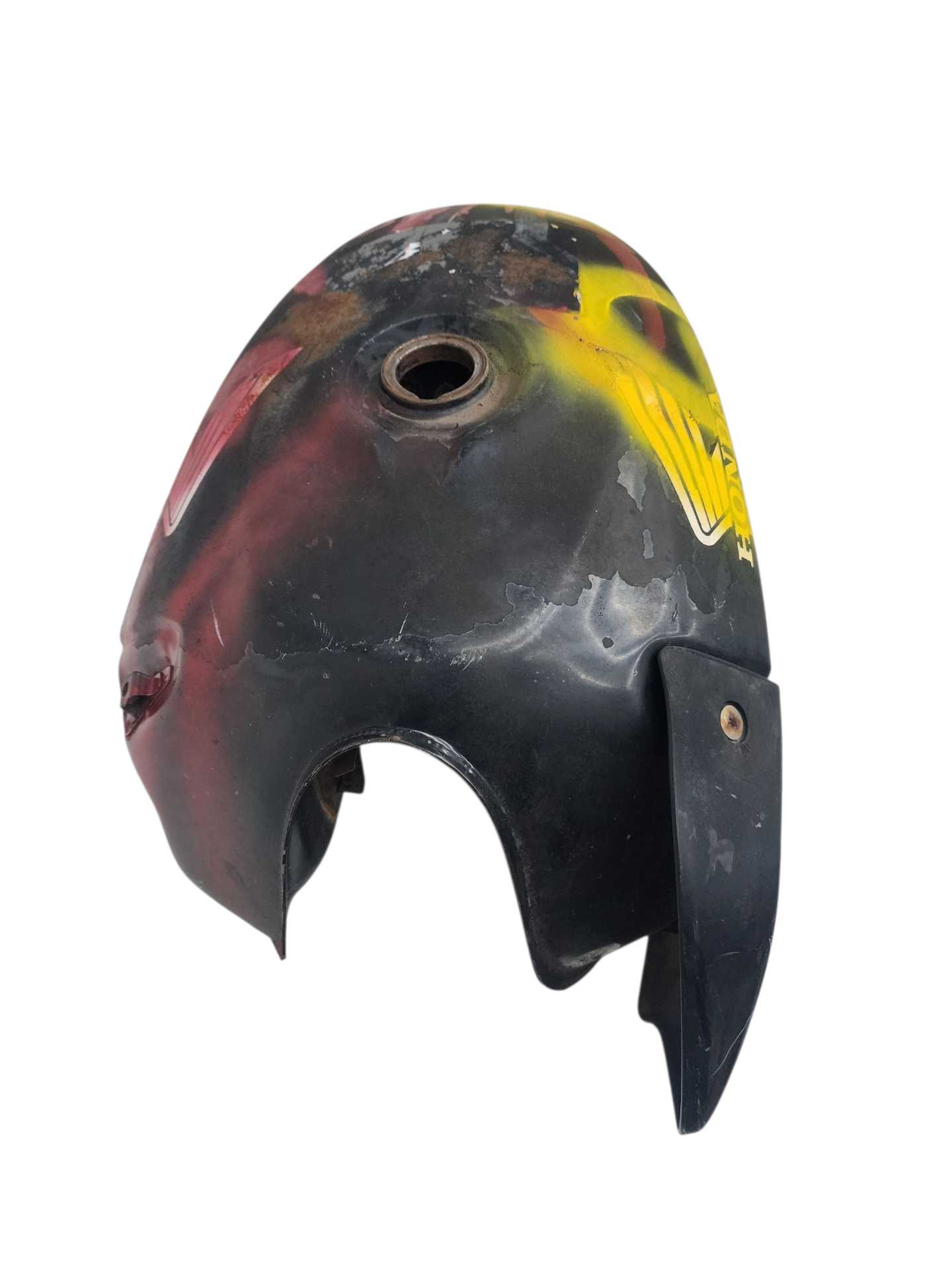 Tanque cbx twister 250 detalhe pequeno amassado