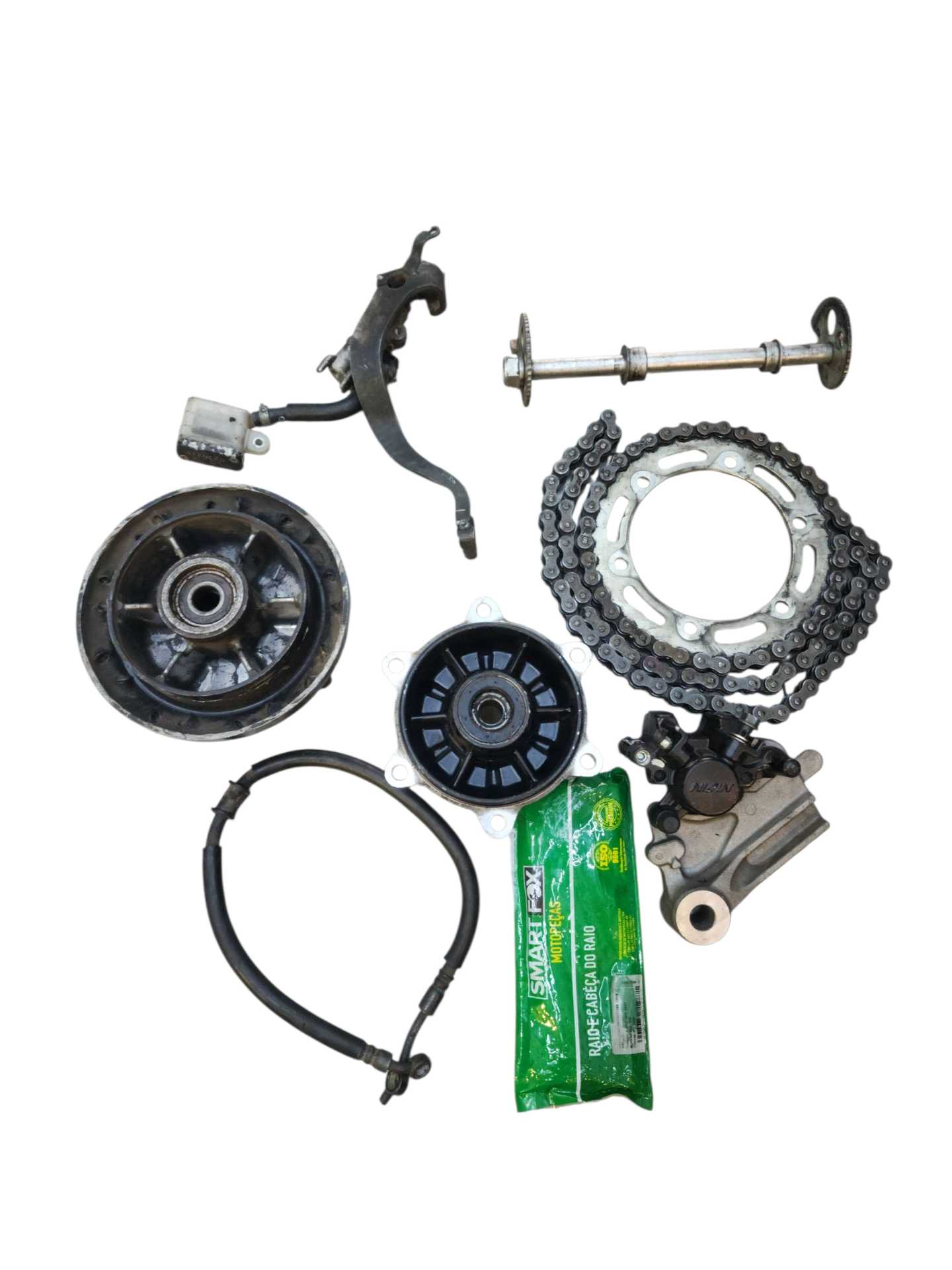 Kit freio a disco traseiro (adaptação) crf