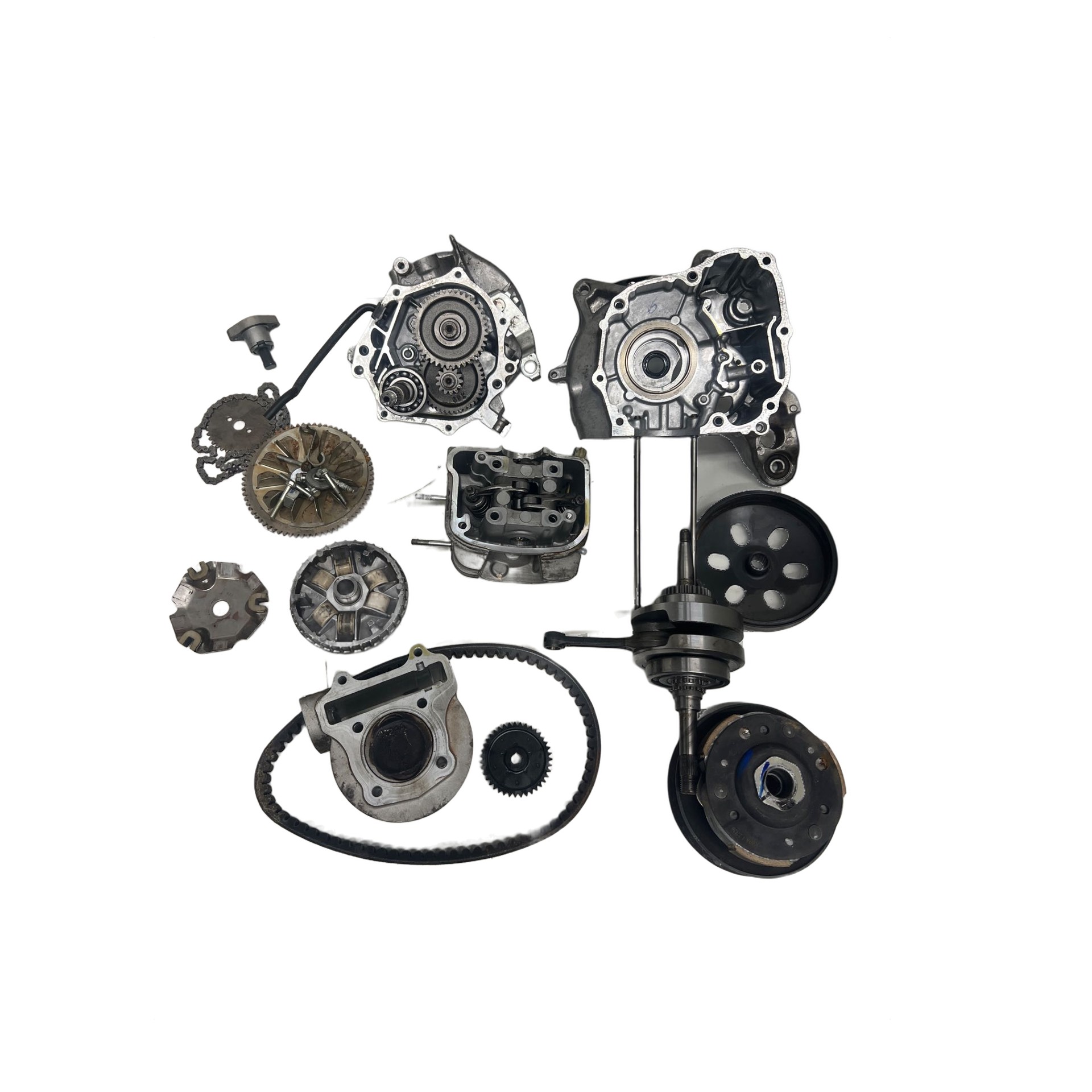 Motor parcial Honda elite 125 2022 2024 1.500 km