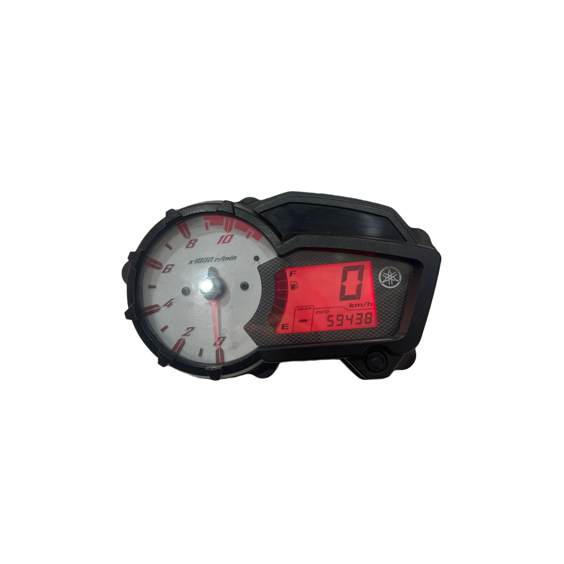Painel original fazer 150 2014 2023 km 59438 avaria carcaça