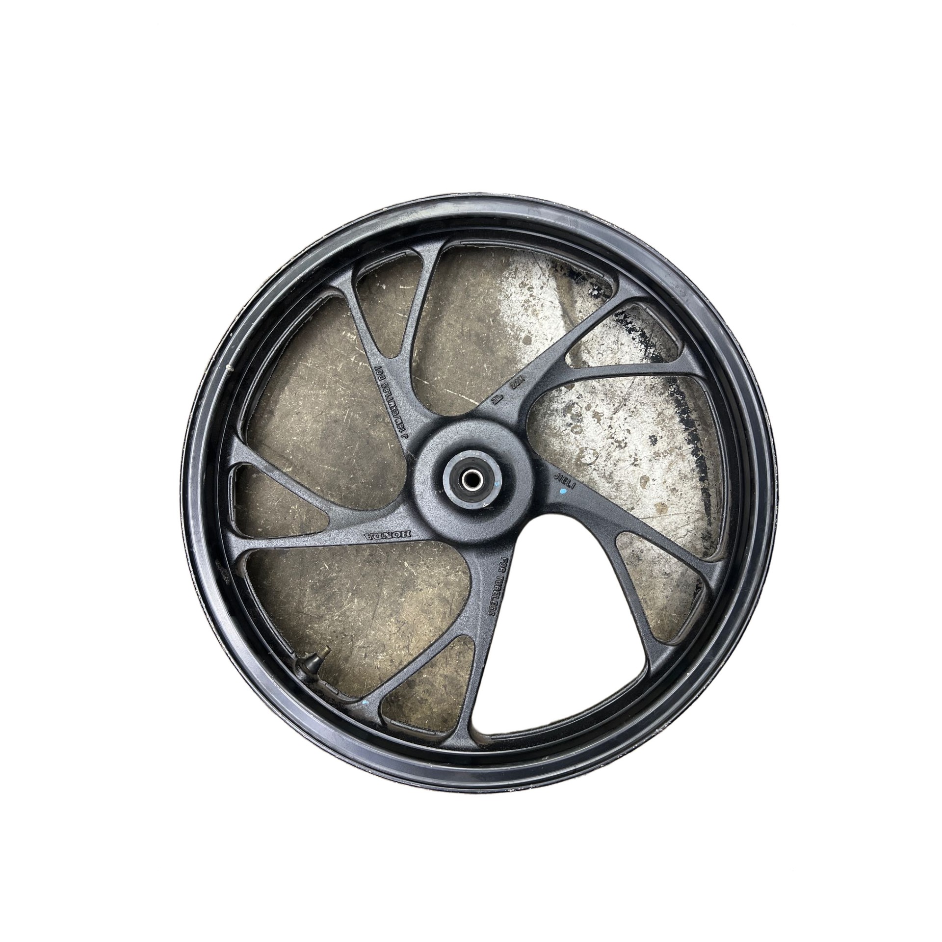 Roda dianteira original fan 160 2016 2016 pé de galinha