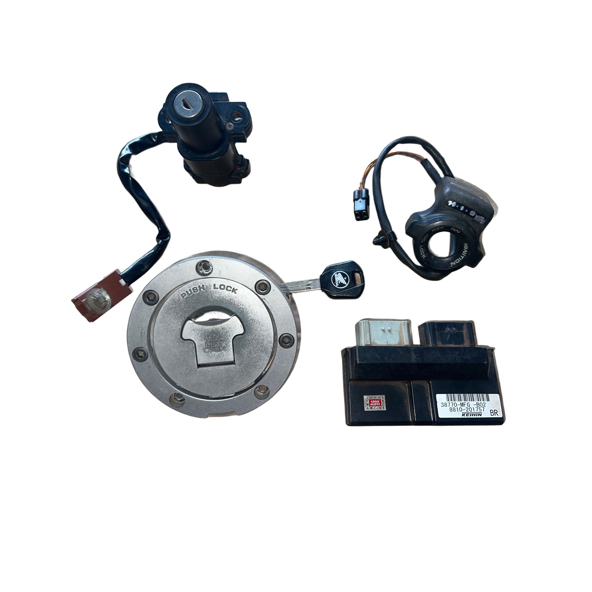 Kit Code original Cb 600 hornet 2008 2009 2010 2011 2012 2013 2014