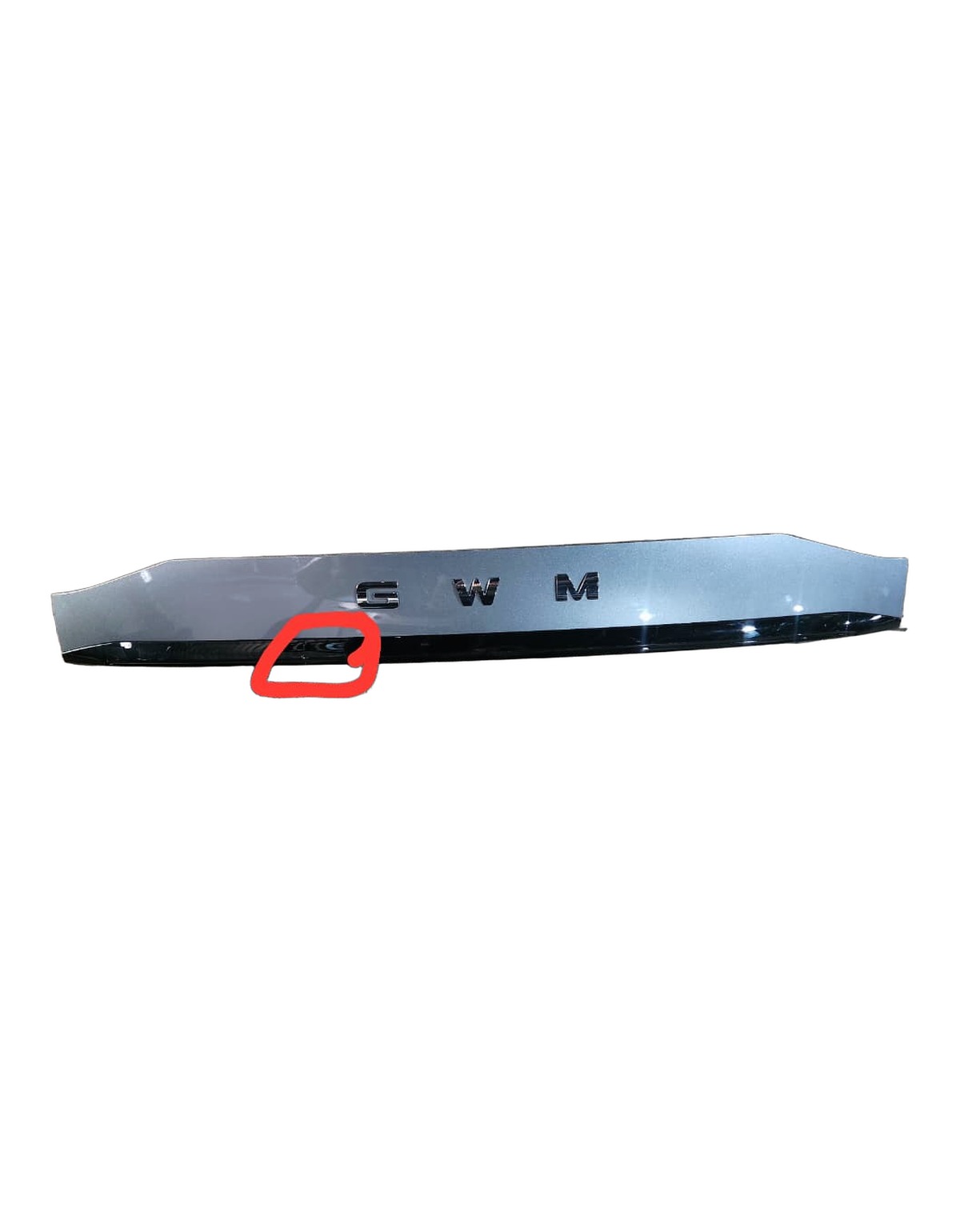 MOLDURA APLIQUE TAMPA TRASEIRA GWM HAVAL H6 2023 2025