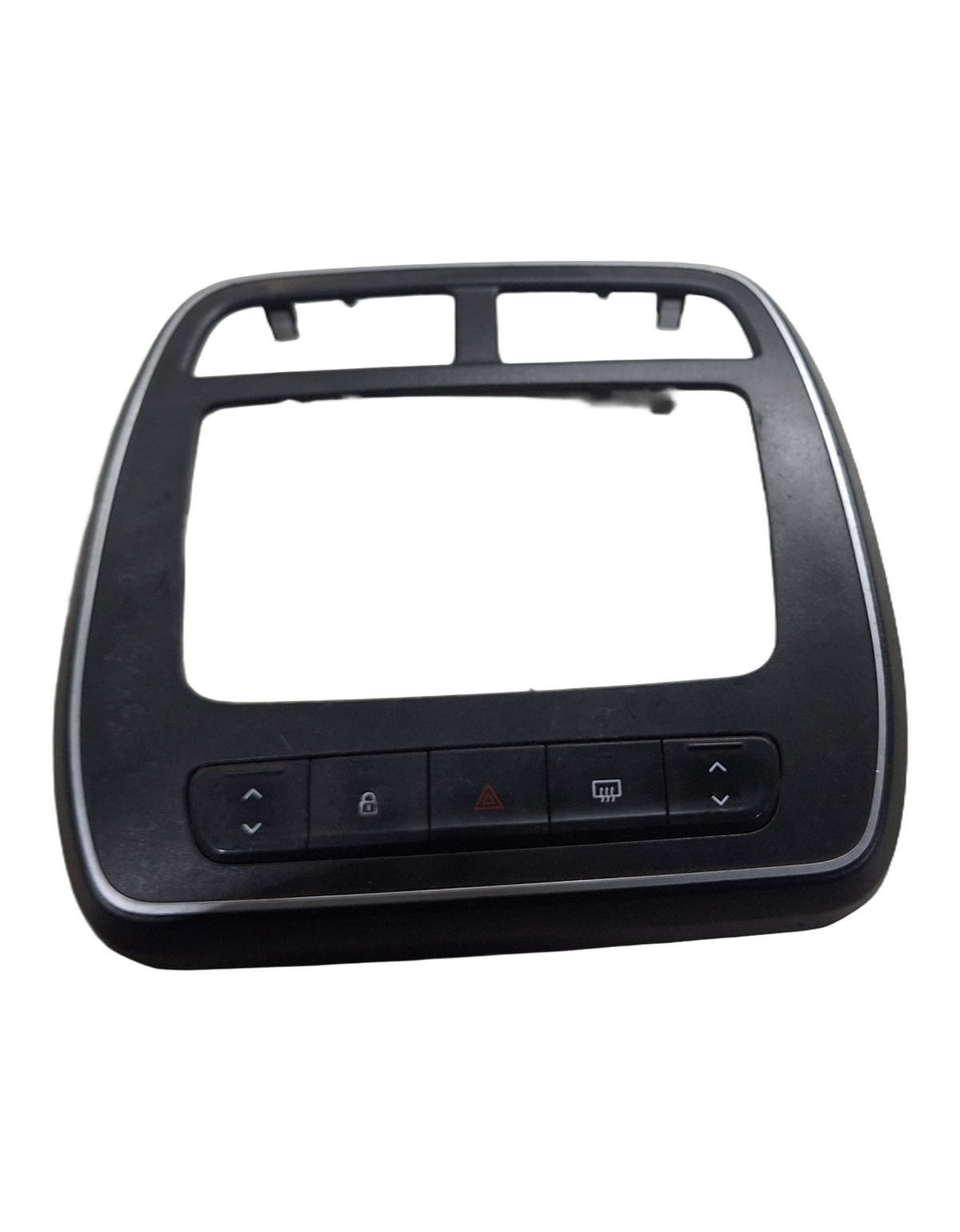 MOLDURA PAINEL CENTRAL MULTIMIDIA RENAULT KWID 2017 2023 