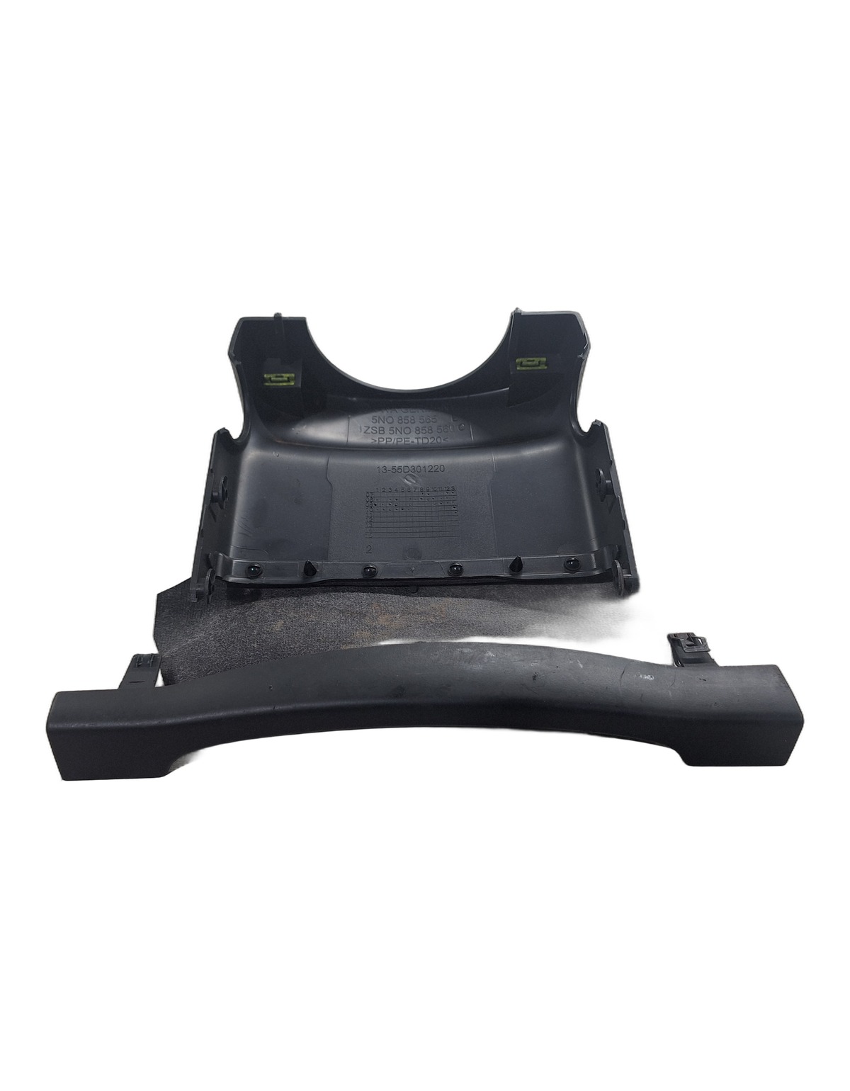 MOLDURA SUPERIOR COLUNA DIREÇAO VW JETTA TIGUAN 2007 2017