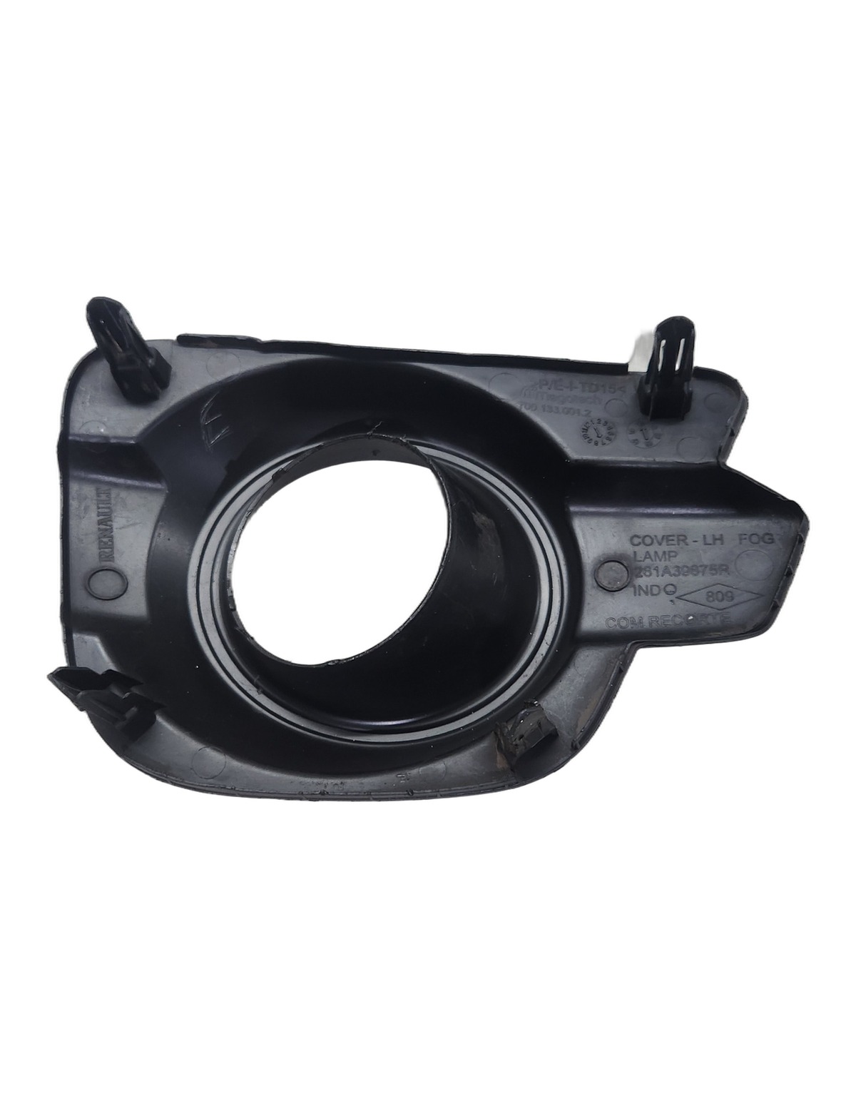 MOLDURA FAROL MILHA ESQUERDO RENAULT KWID 2017 2022