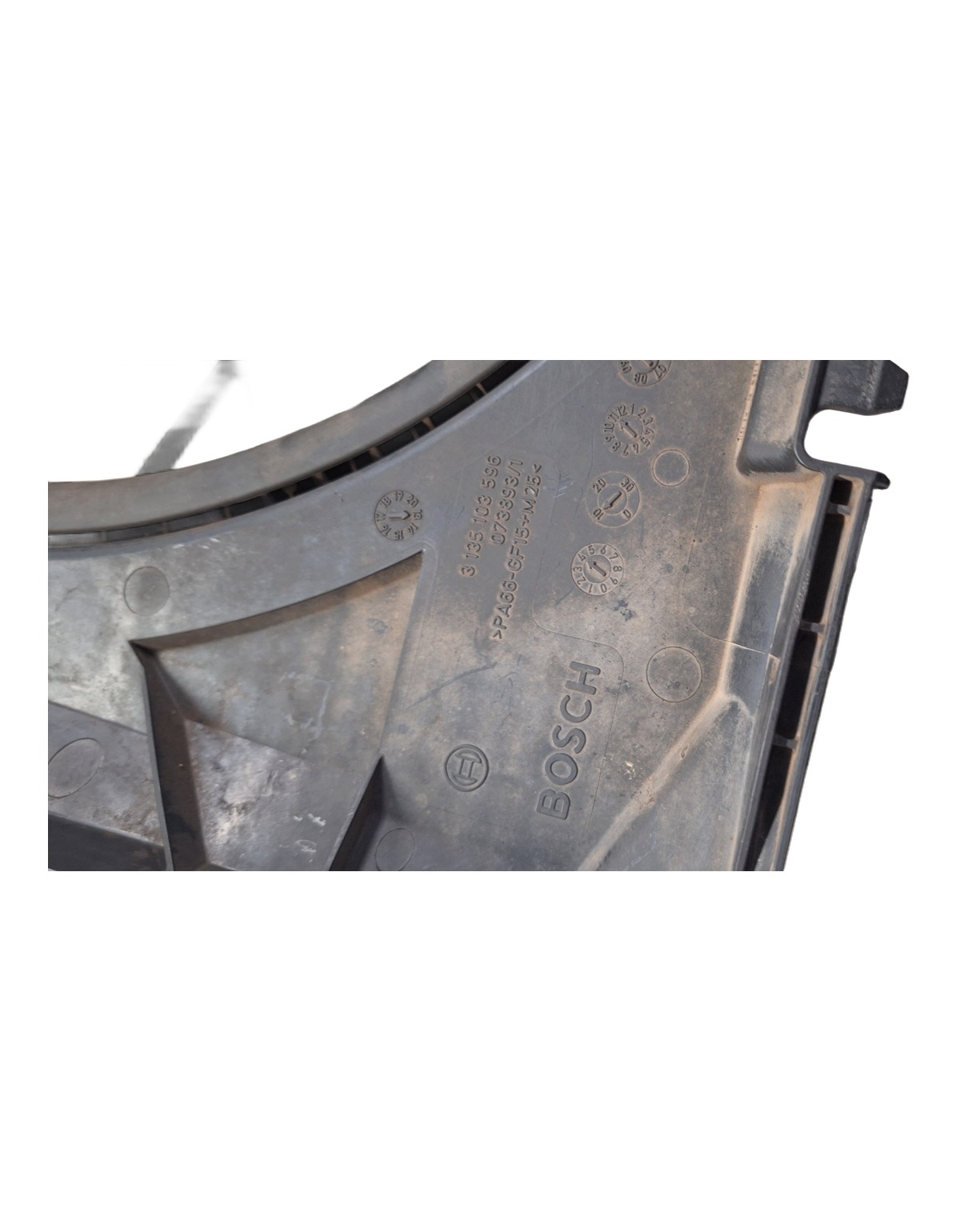 DEFLETOR AR RADIADOR BMW X1 320I E90 E91 2,0 N46 2007 2015