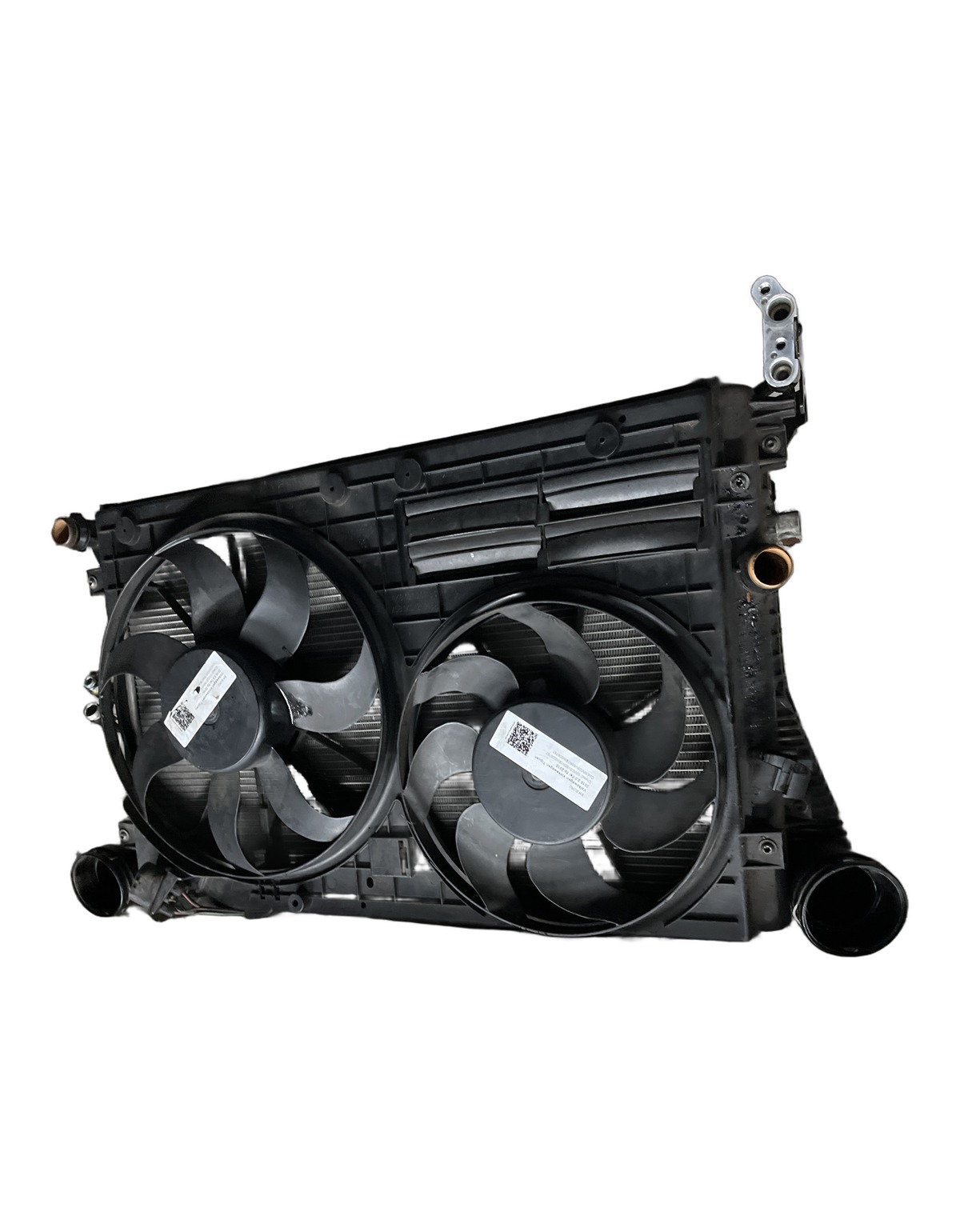 DEFLETOR ELETROVENTILADOR AUDI Q3 VW TIGUAN JETTA 2004 2013