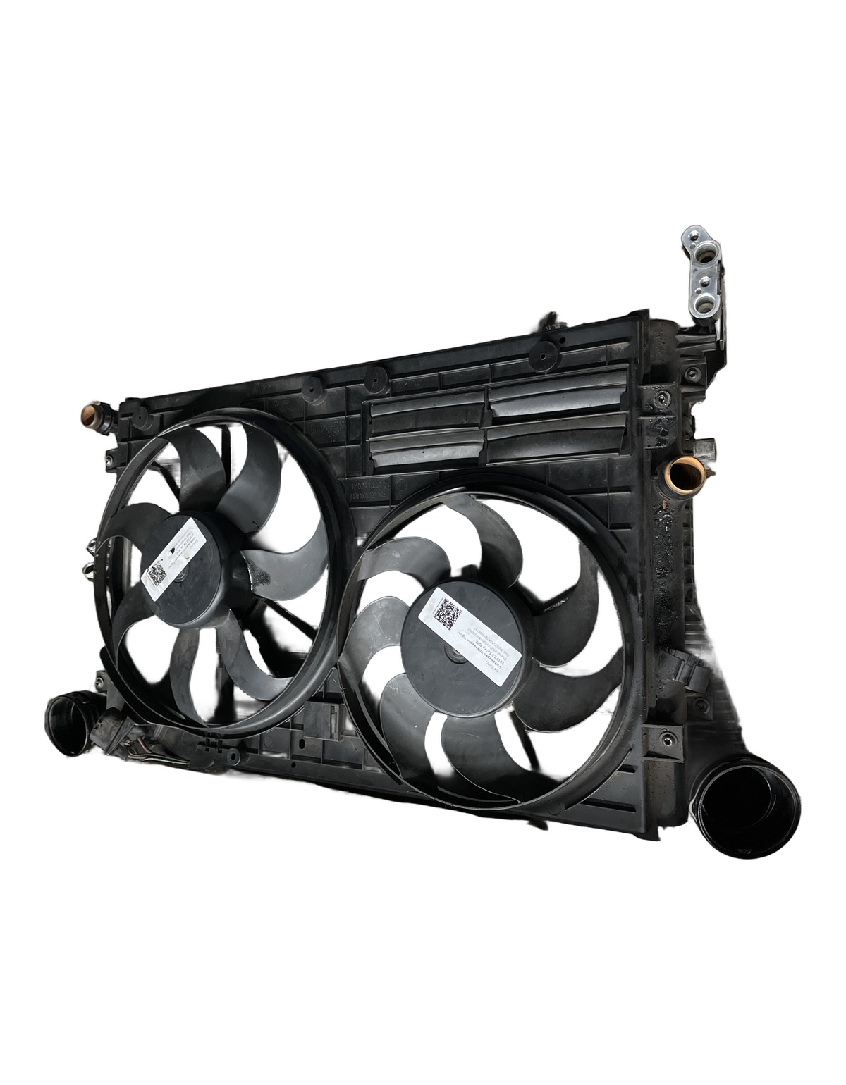 DEFLETOR ELETROVENTILADOR AUDI Q3 VW TIGUAN JETTA 2004 2013