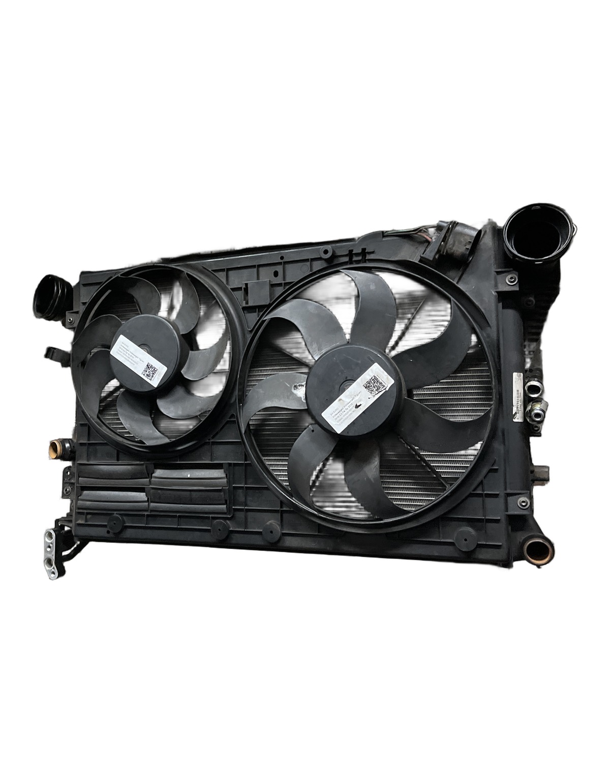 DEFLETOR ELETROVENTILADOR AUDI Q3 VW TIGUAN JETTA 2004 2013