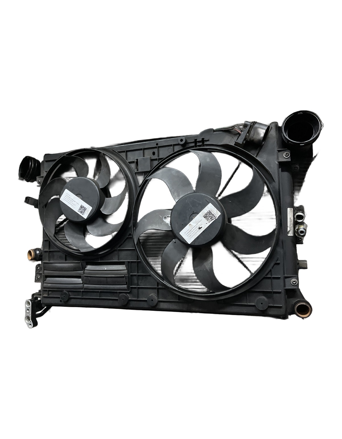 DEFLETOR ELETROVENTILADOR AUDI Q3 VW TIGUAN JETTA 2004 2013