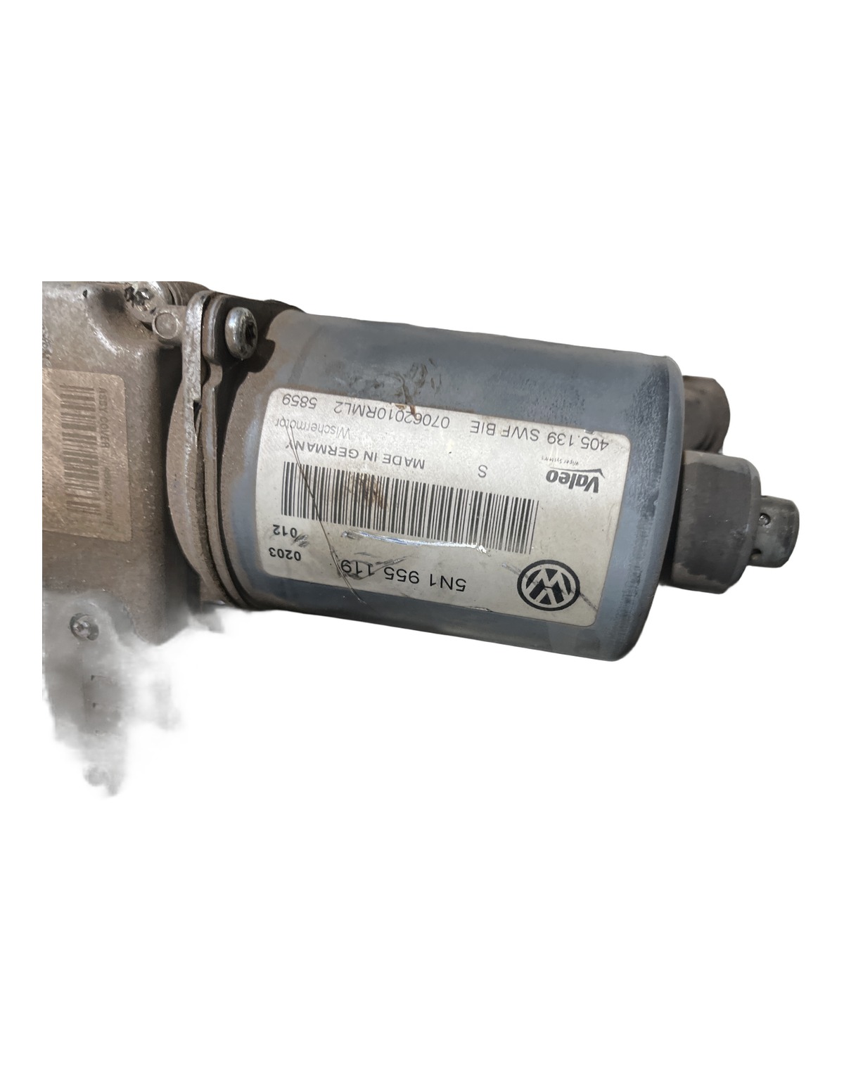 MOTOR LIMPADOR PARABRISA VOLKSWAGEN TIGUAN 2009 2015