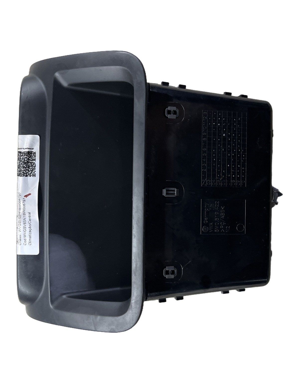 MOLDURA COMANDO AR CONDICIONADO VW TIGUAN 2009 2018