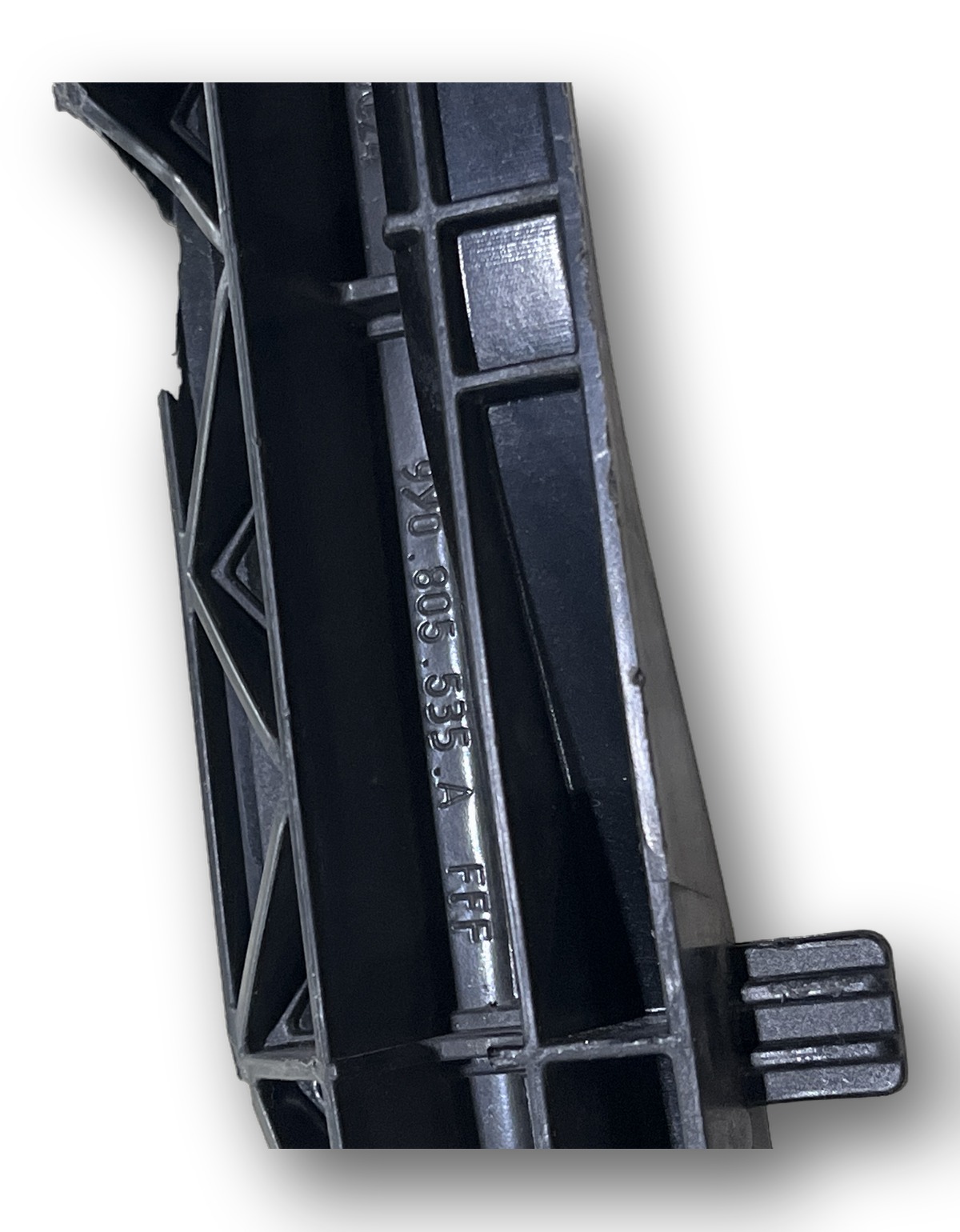 MOLDURA DEFLETOR AR FRONTAL PORSCHE CAYENNE 2018 2023