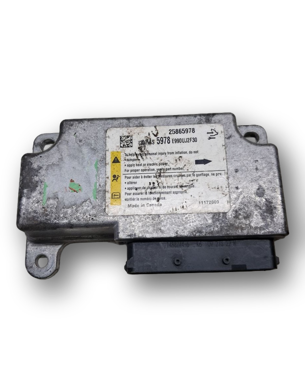 Modulo Sensor Airbag Chevrolet  Captiva 2008 2009 2010 2014