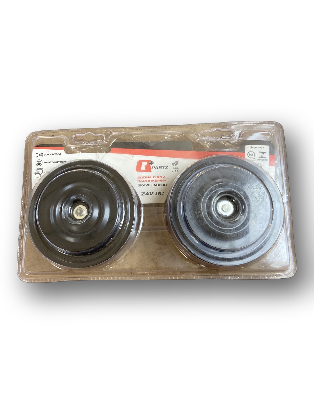Buzina Caracol Dupla Universal 12v Fiat Ford vw Toyota Kia