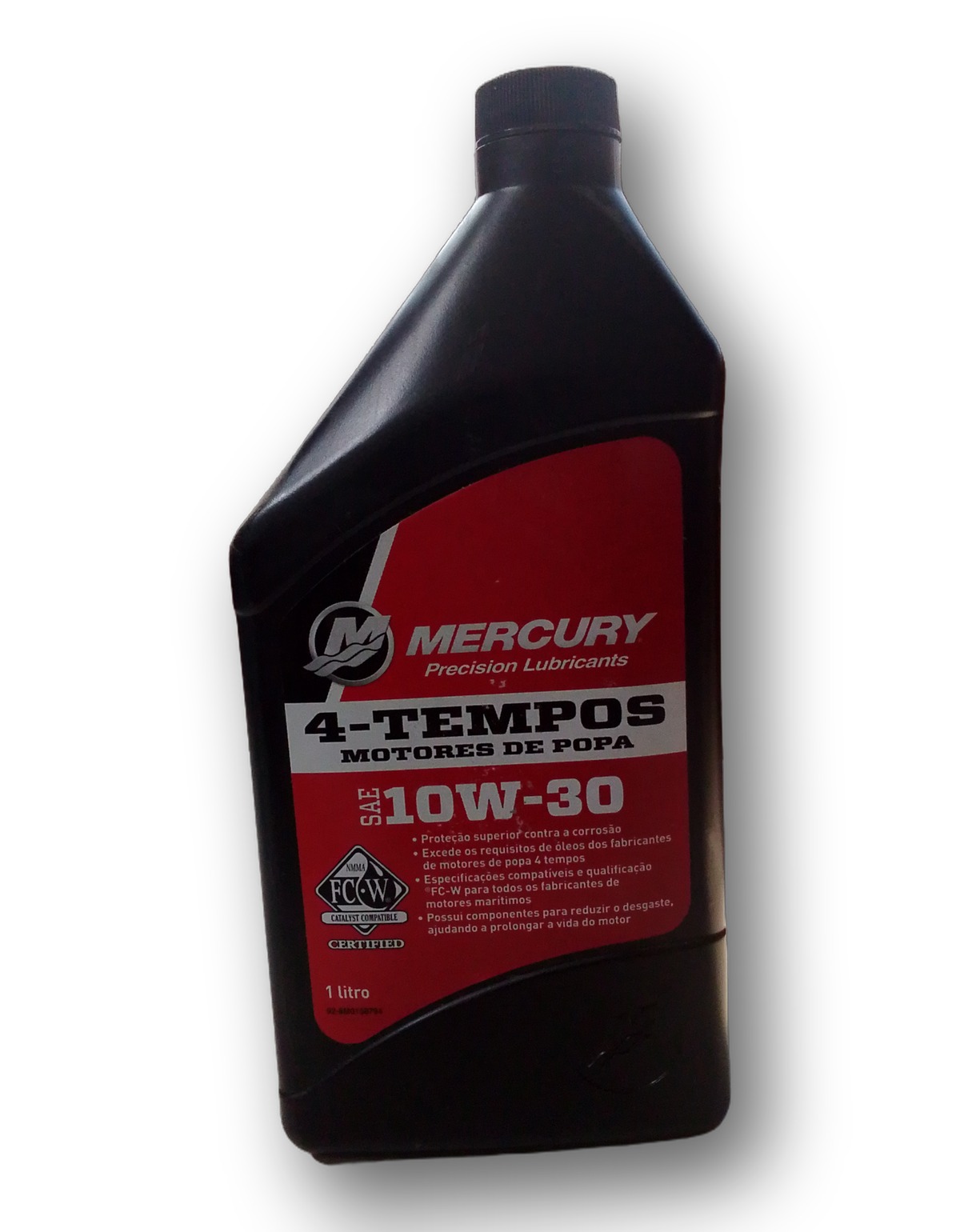 Óleo Para Motores De Popa V6 V8 Mercury 4t 10w30 1 Litro