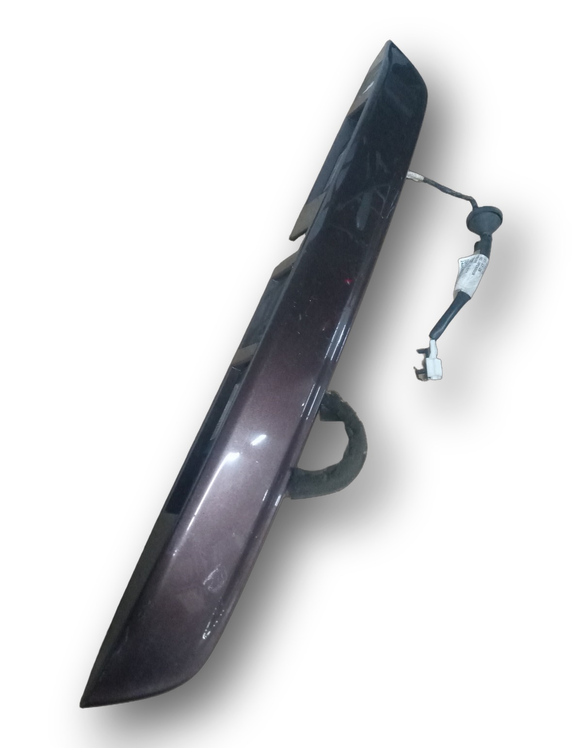 Moldura Traseira Luz Placa Nissan Kicks Active 2016 2023