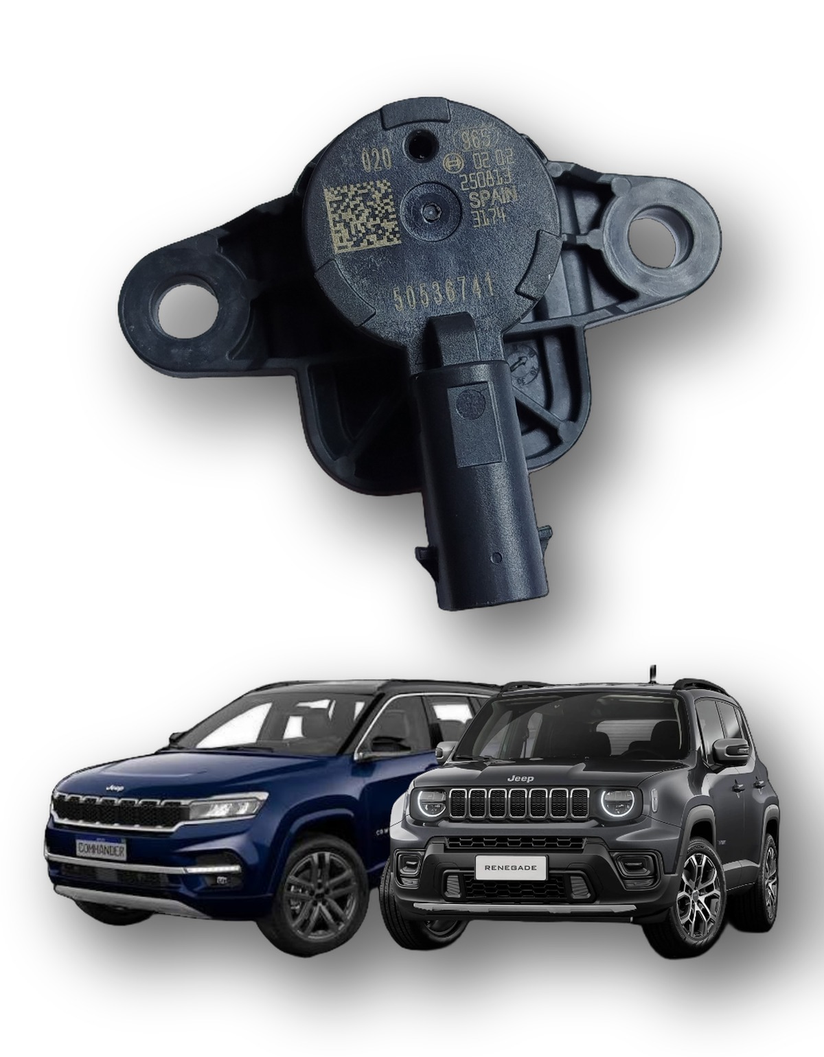 Sensor Impacto Porta Jeep Renegade Commander 2021 Á 2025 