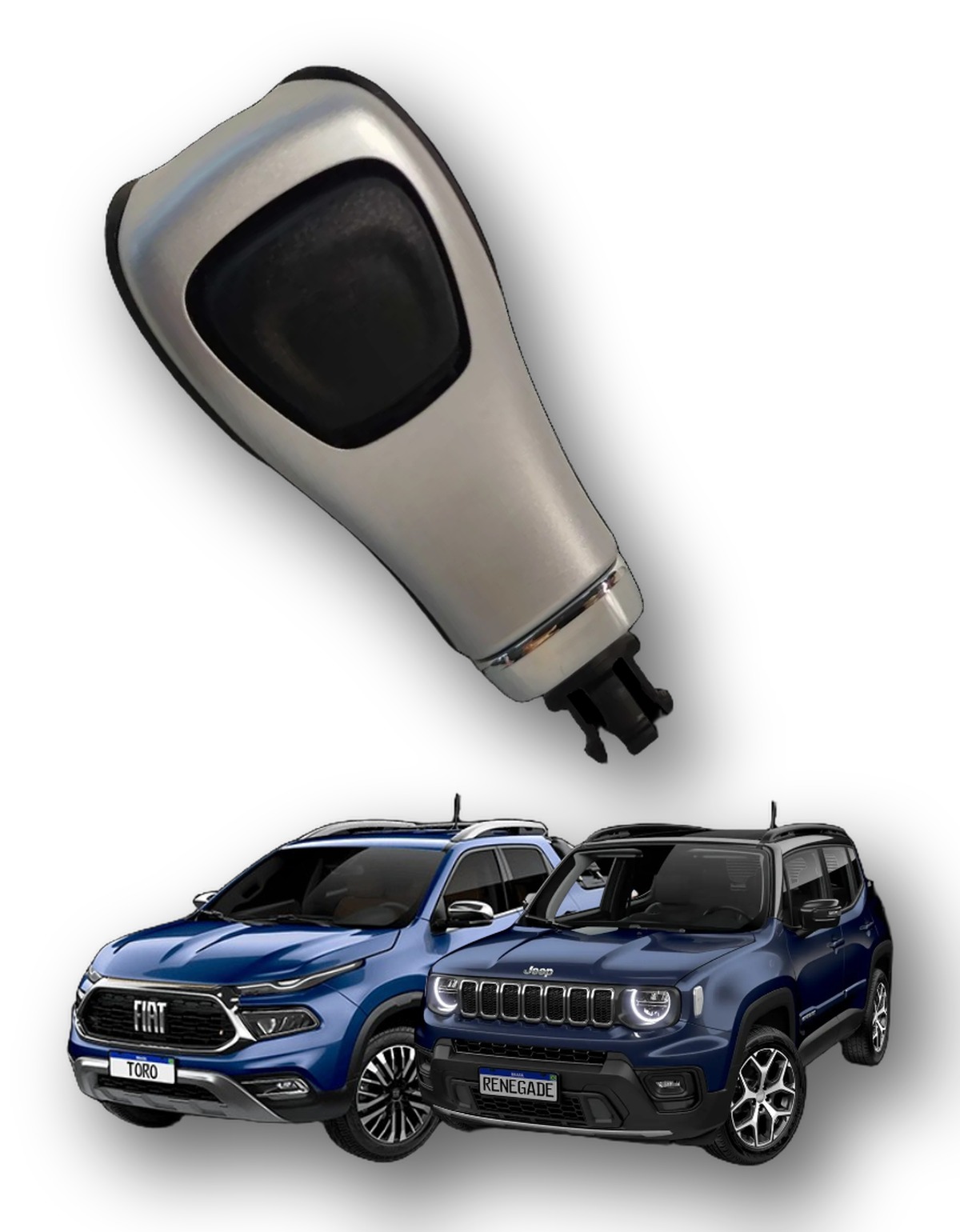 Manopla Câmbio Automatico Fiat Toro Jeep Renegade 2015 2025
