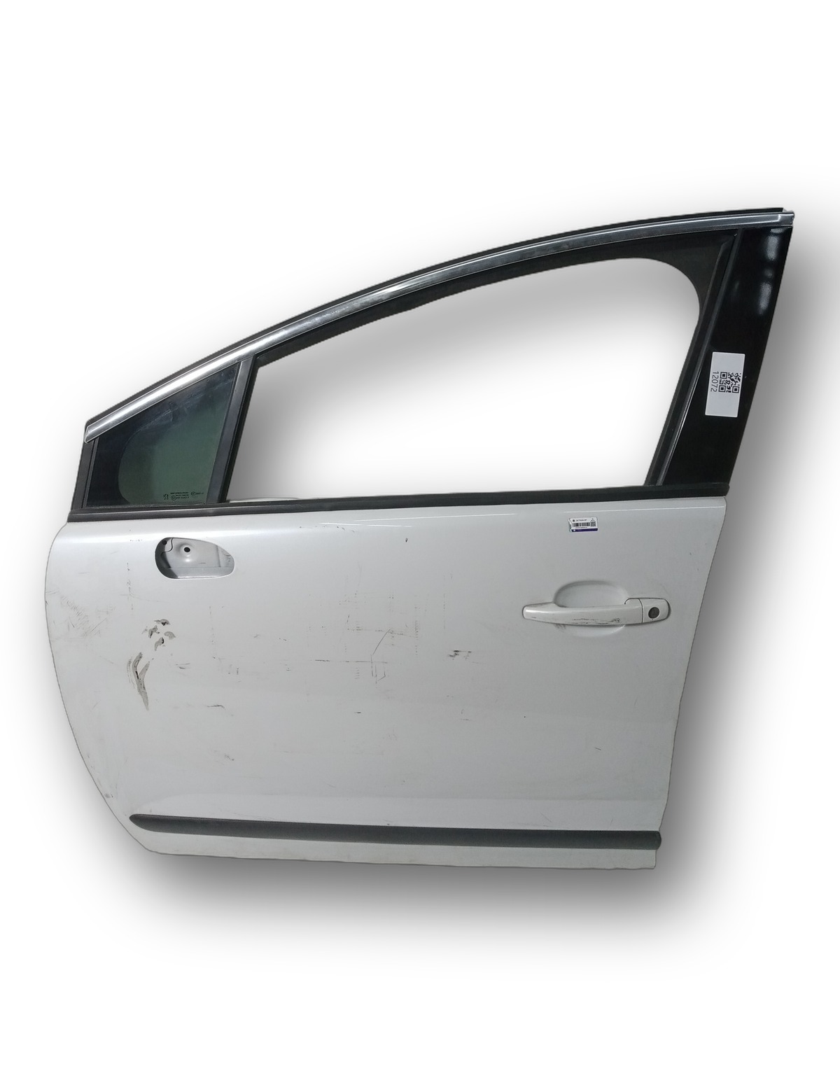 Porta Dianteira Esquerda Branca Peugeot 308  2012  2016