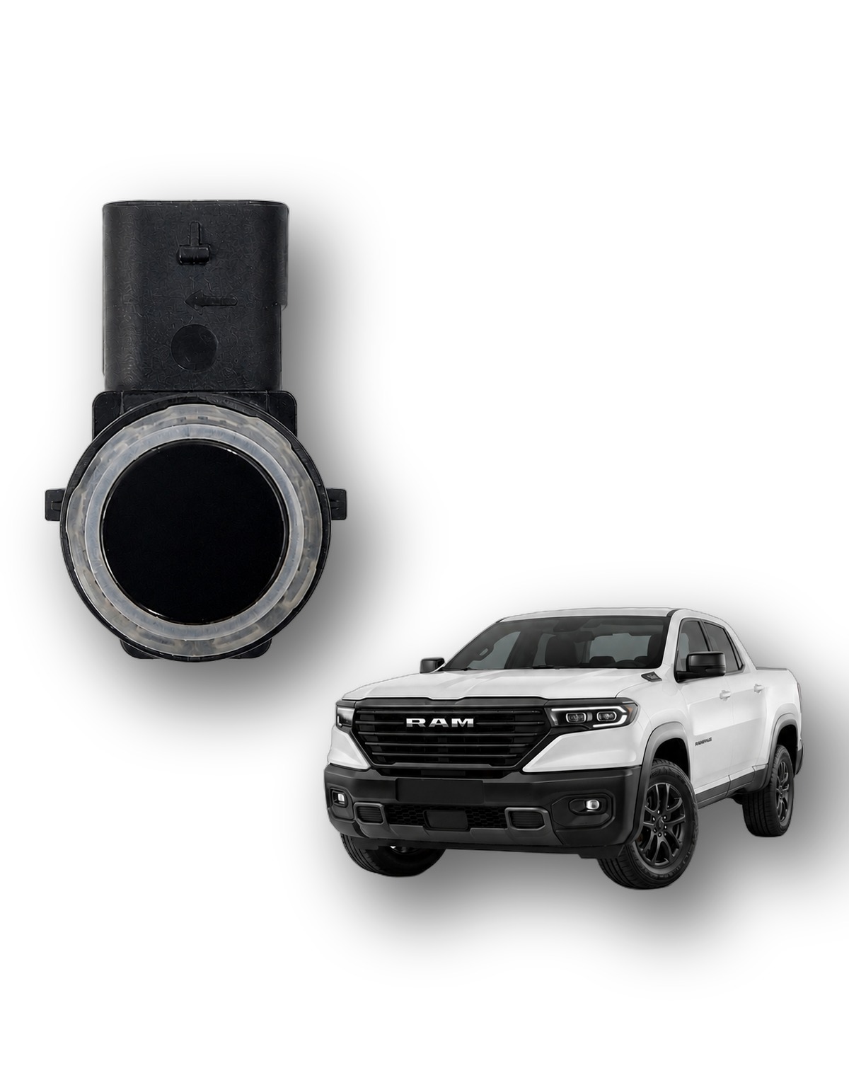 Sensor estacionamento dianteiro Ram Rampage 2023 2024