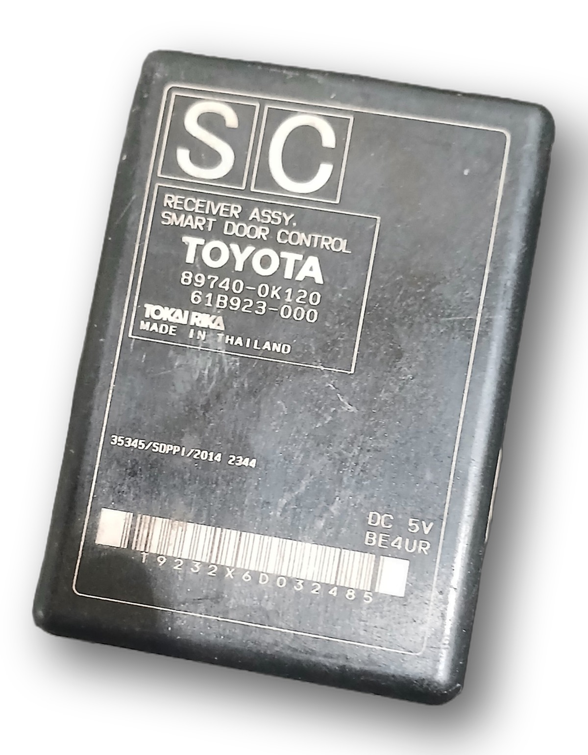 Módulo Controle Porta Toyota Hilux Sw4 2017 2019