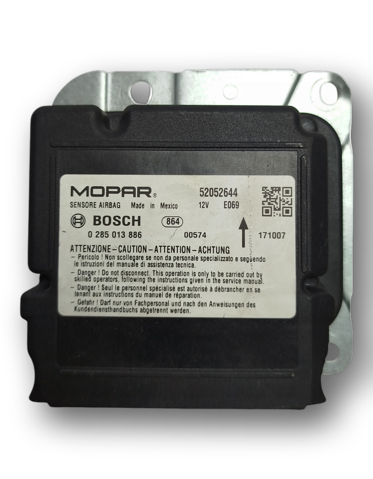Módulo Airbag Jeep 0285013886 52052644 Original Mopar