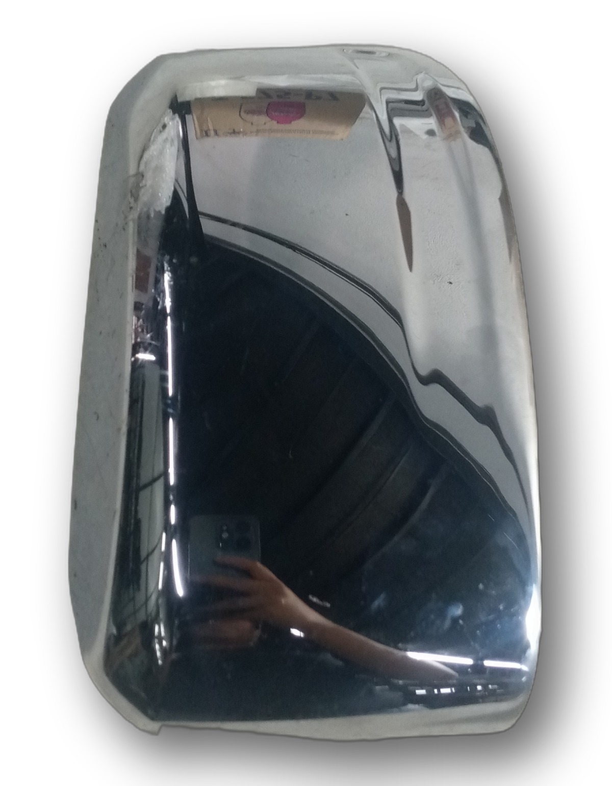 Capa Retrovisor Dodge Rampage Cromada Esquerdo 2022 2023