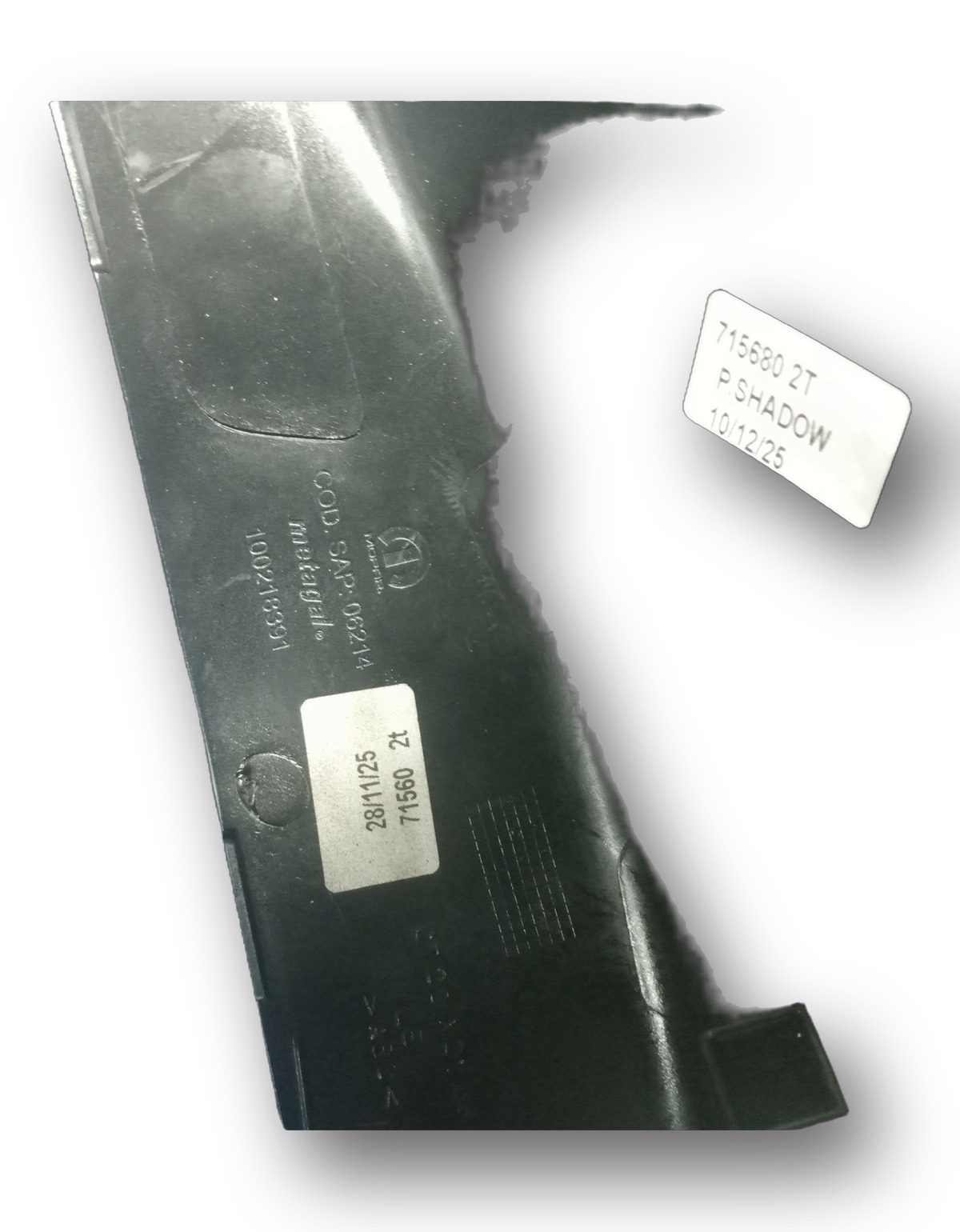 Capa Retrovisor Esquerdo Preto  Toro  2018  2022 