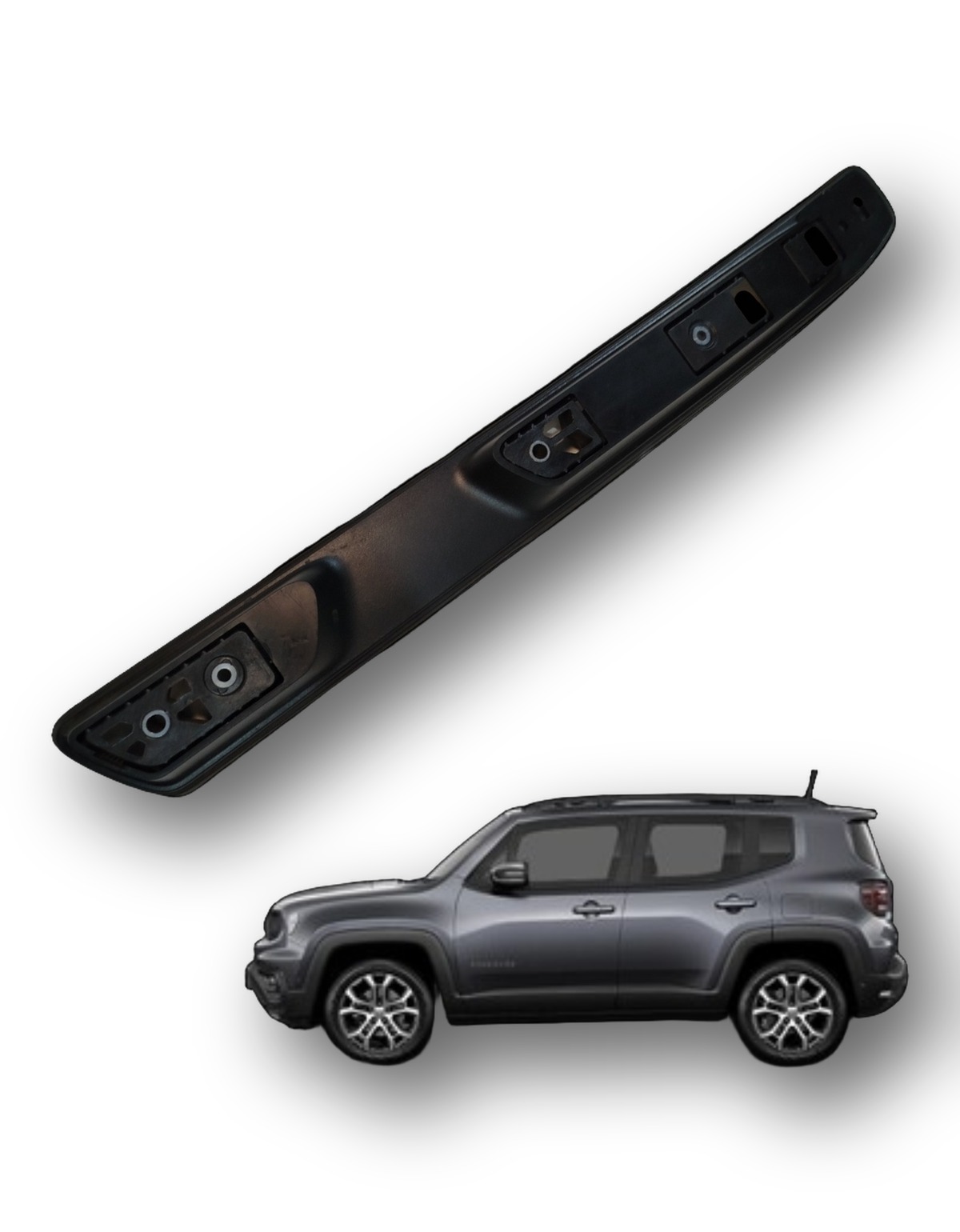 Acabamento Rack Teto Tras Esquerdo Jeep Renegade 2015 2025