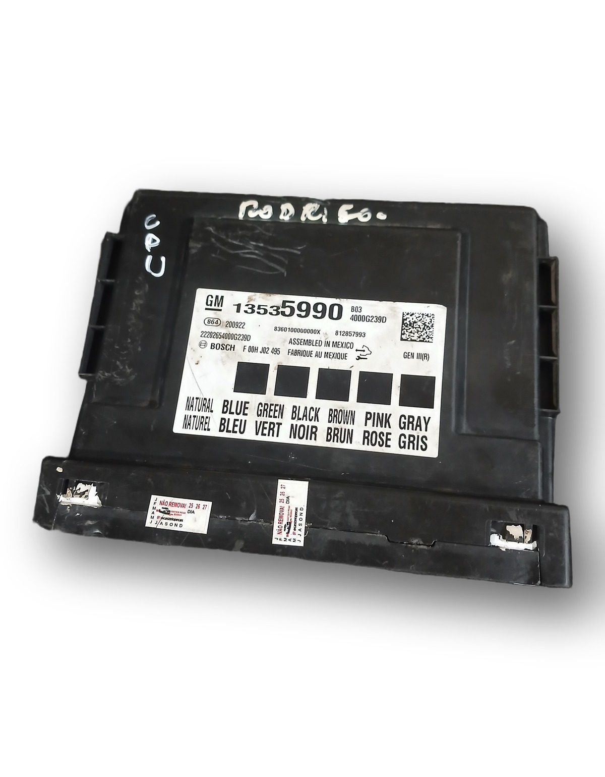 Módulo BCM Conforto Chevrolet S10 Traiblazer 2021 2024