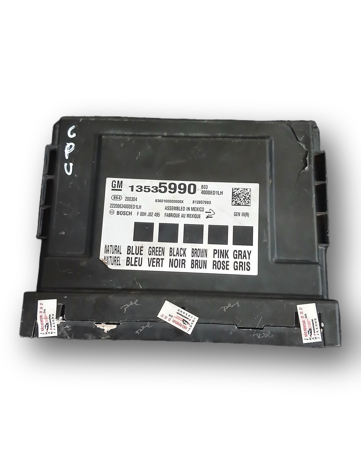 Módulo BCM Conforto Chevrolet S10 Traiblazer 2020 2024