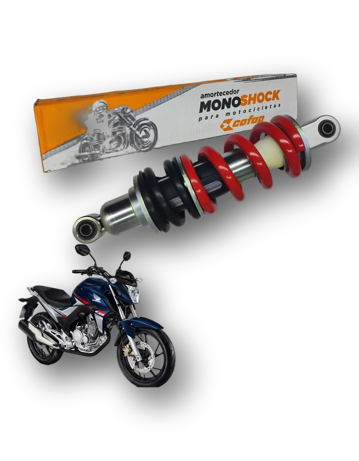 AMORTECEDOR MONOSHOCK HONDA CB 250F 2018 2019 2021 COFAP