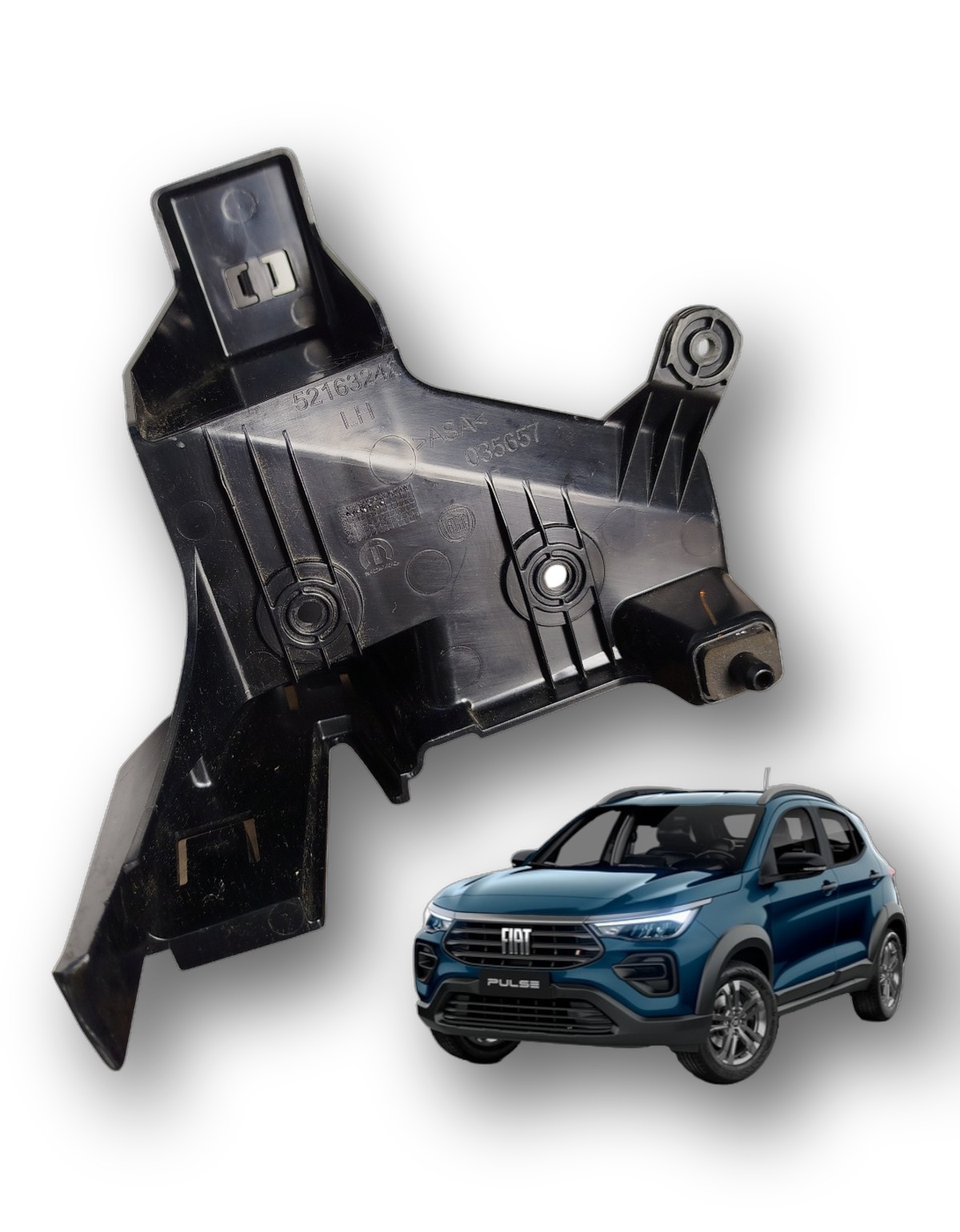 Suporte Parachoque Traseiro Esquerdo Fiat Pulse 2022 2025