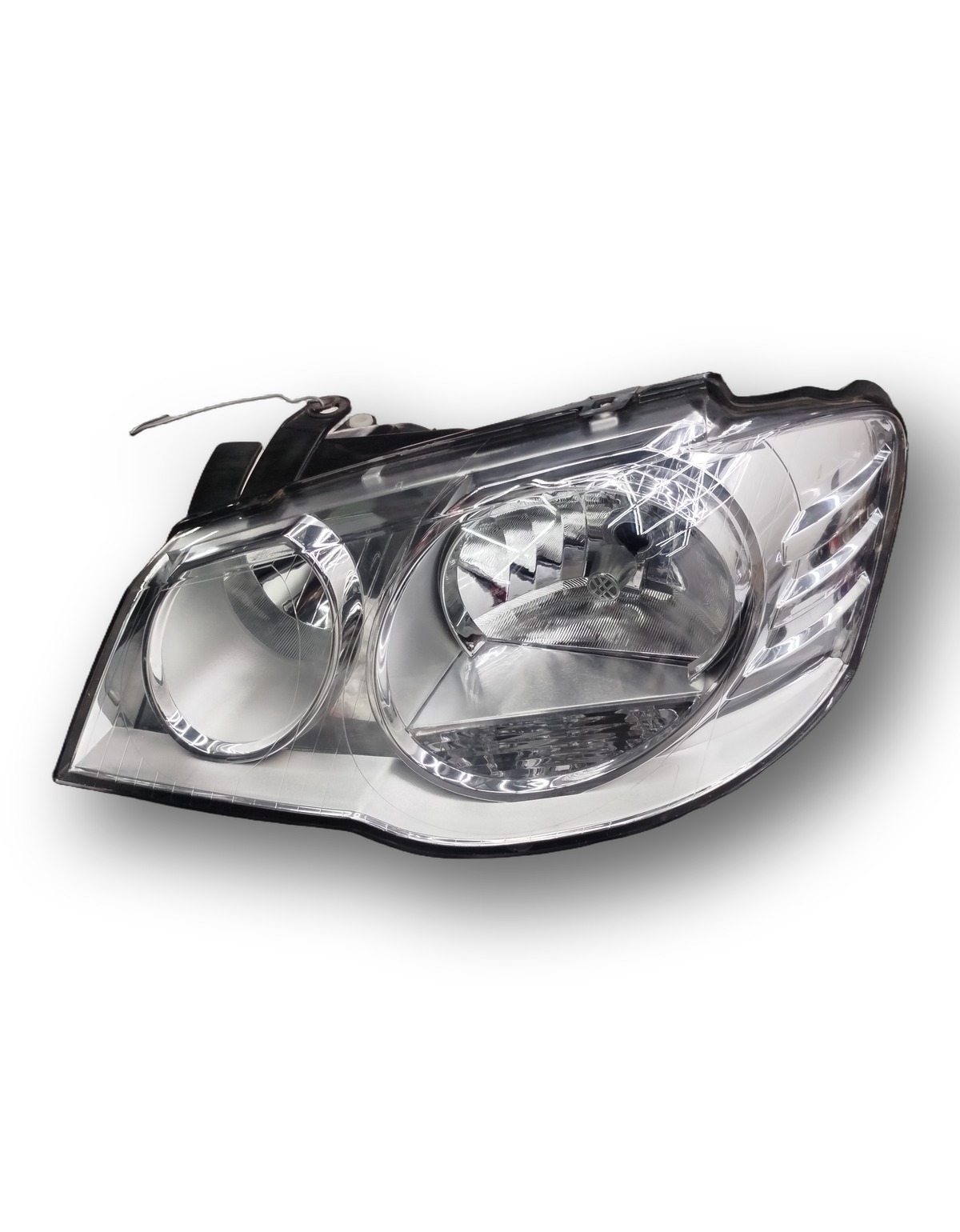 Farol  Cromado Importado Novo Volkswagen Golf 2008 2014 