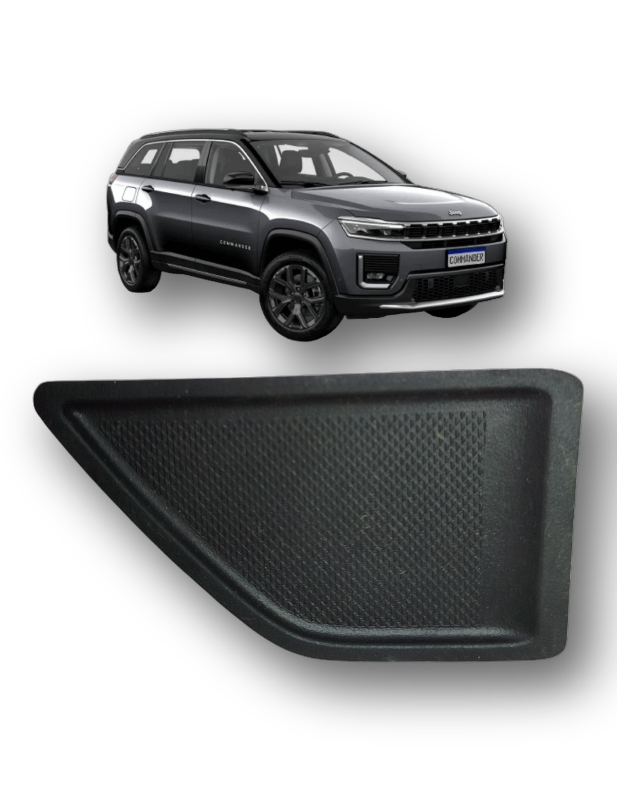 Acabamento Maçaneta Traseira Direita Jeep Compass 2022 2025