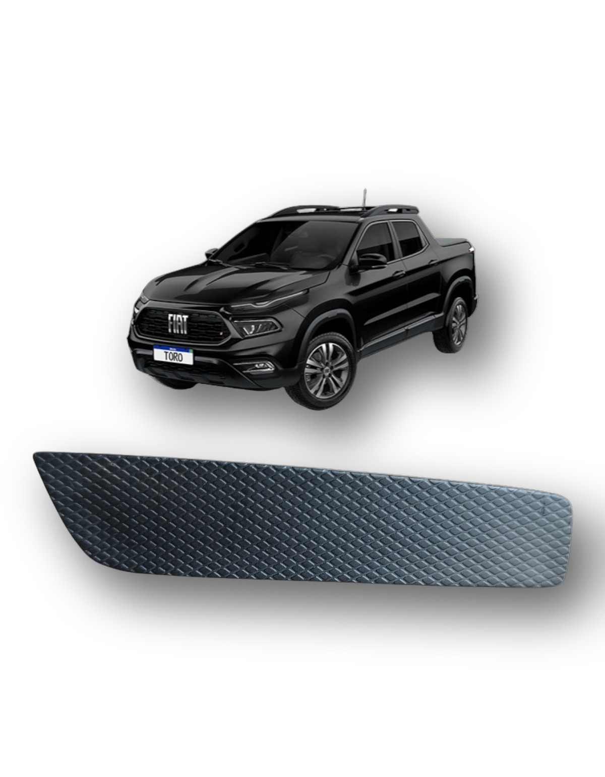 Acabamento Puxador Porta Tras Esquerda Fiat Toro 2016 Á 2025