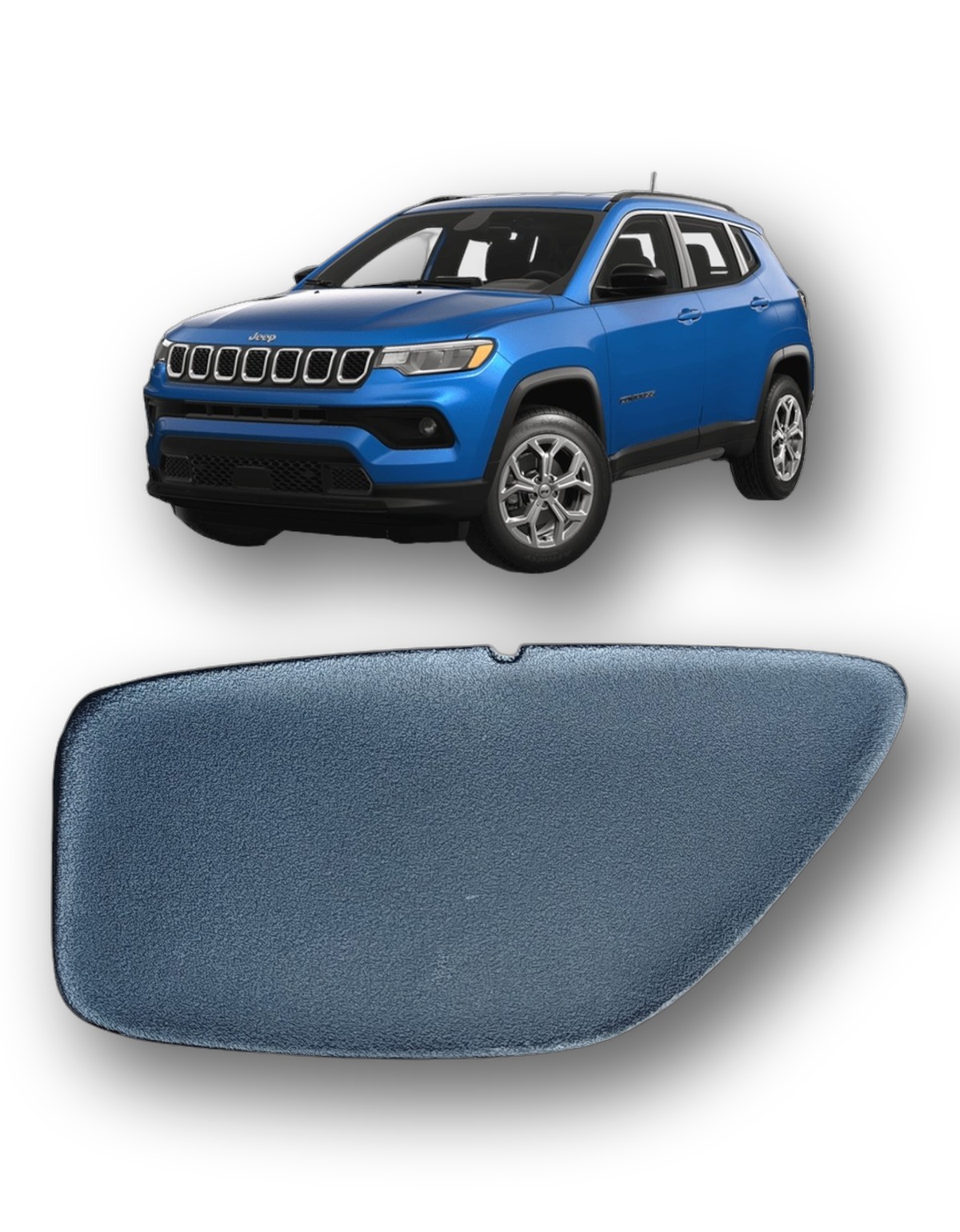Moldura Maçaneta Esquerda Jeep Compass Commander 2021 2025 