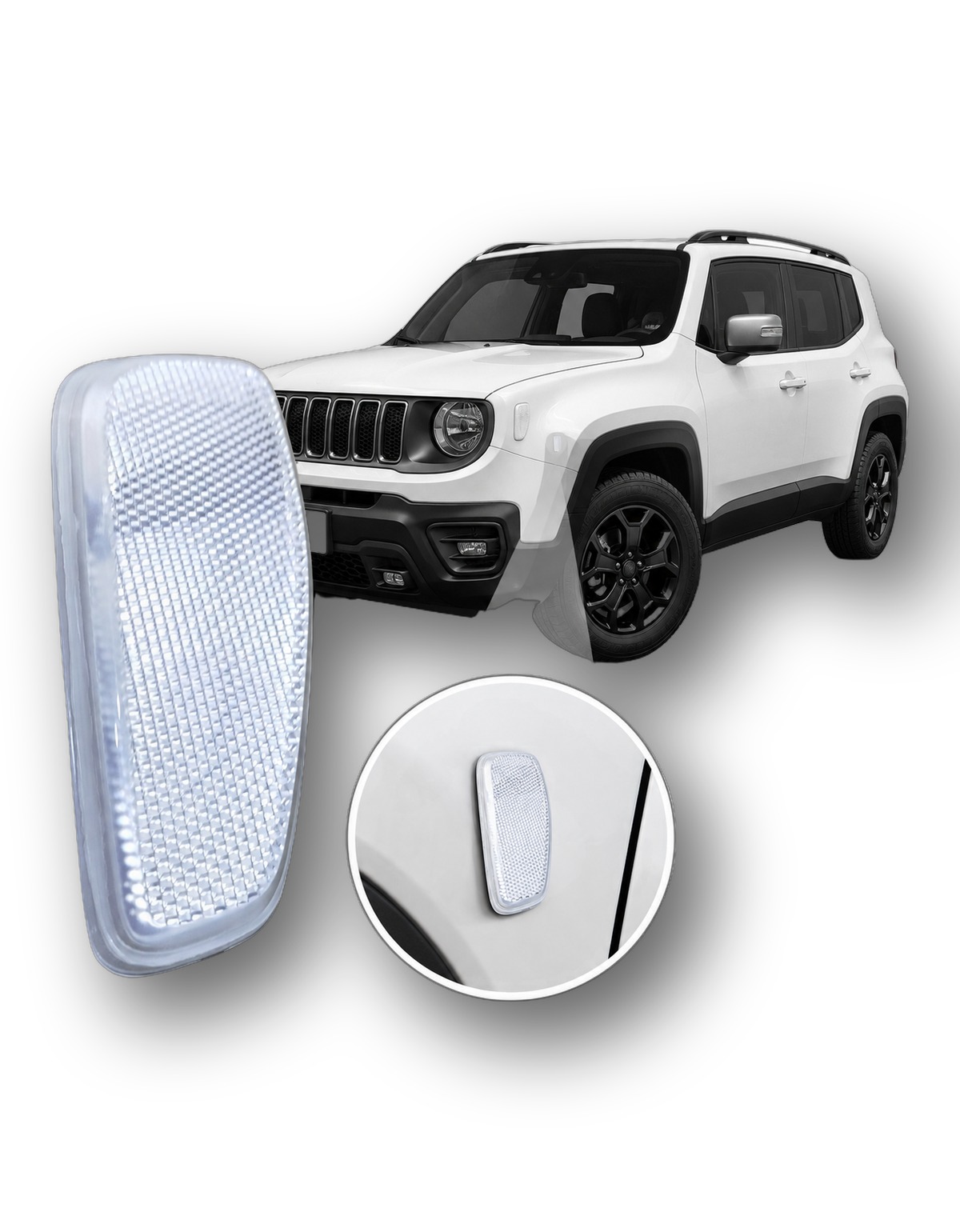 Pisca Refletor Paralama Esquerdo Jeep Renegade 2015 Á 2024