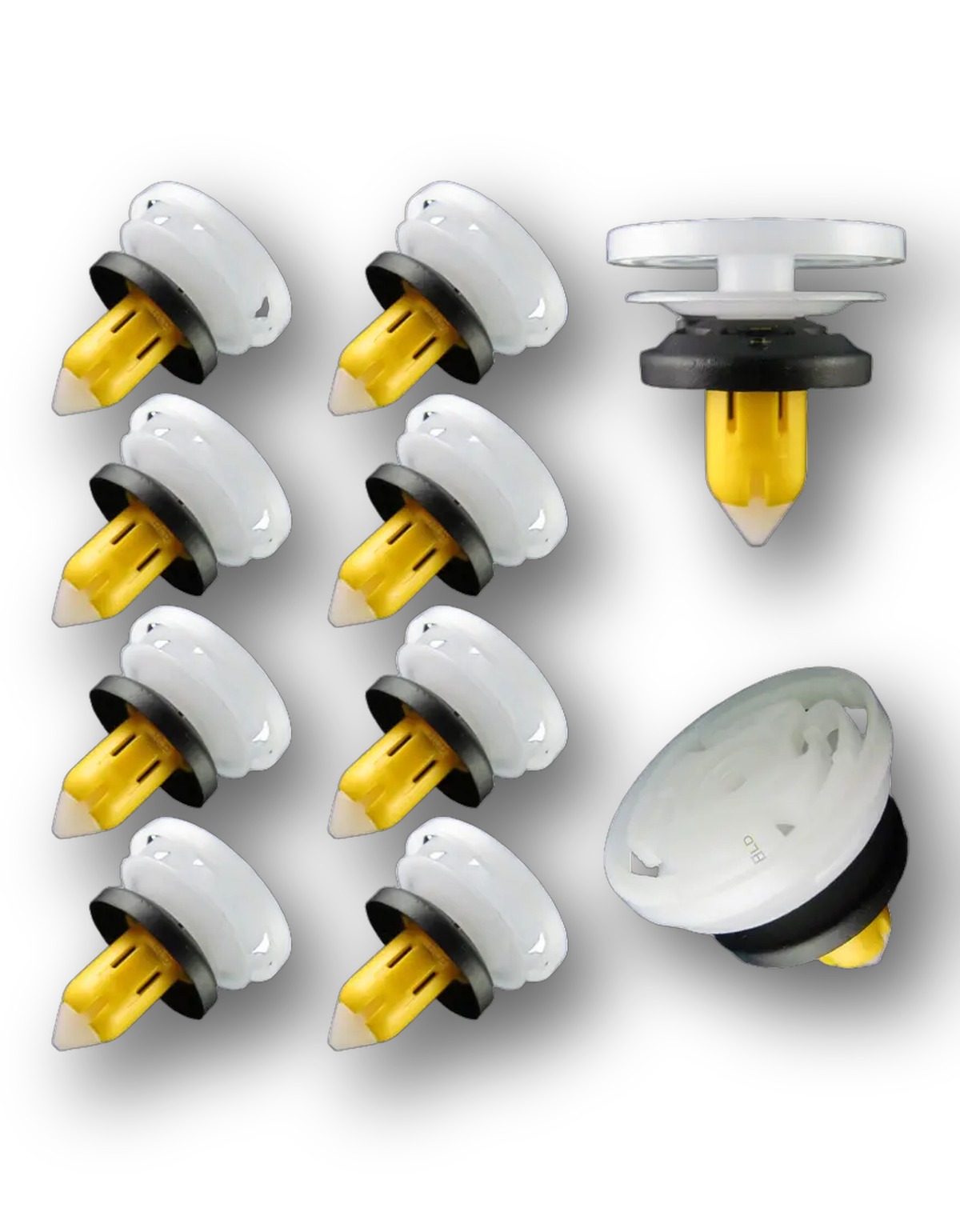 Kit 10 Grampo Presilha Forro Porta Fiat Toro Jeep Original