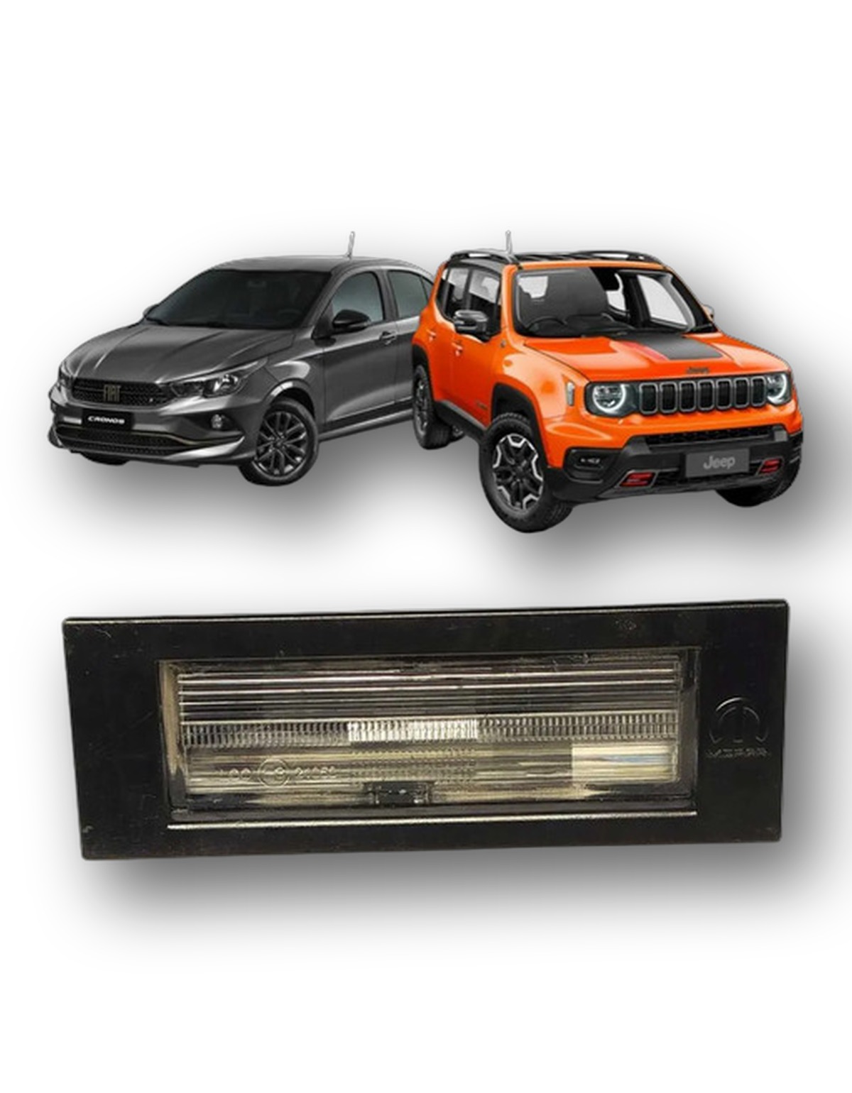 Lanterna Placa Fiat Cronos Jeep Renegade 2016 2025 52128029