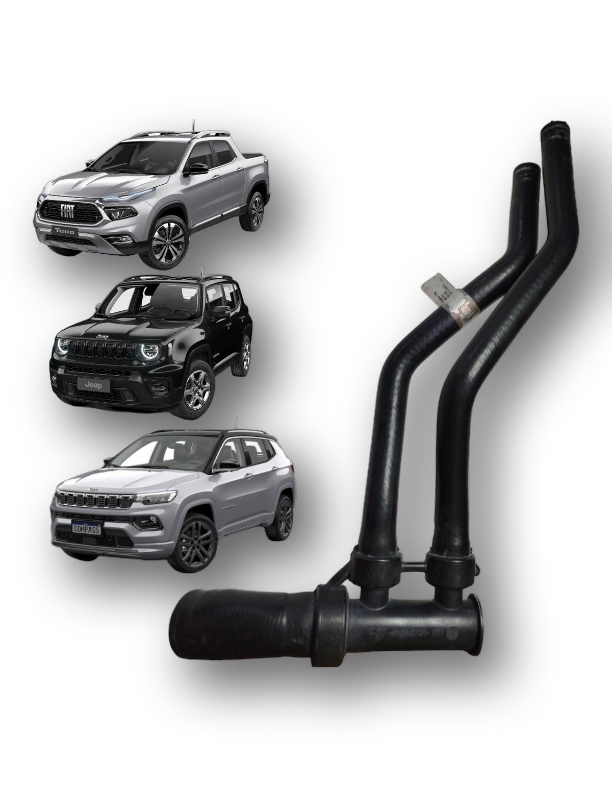 Mangueira Ar Quente Fiat Toro Renegade Compass 1.3 534941790