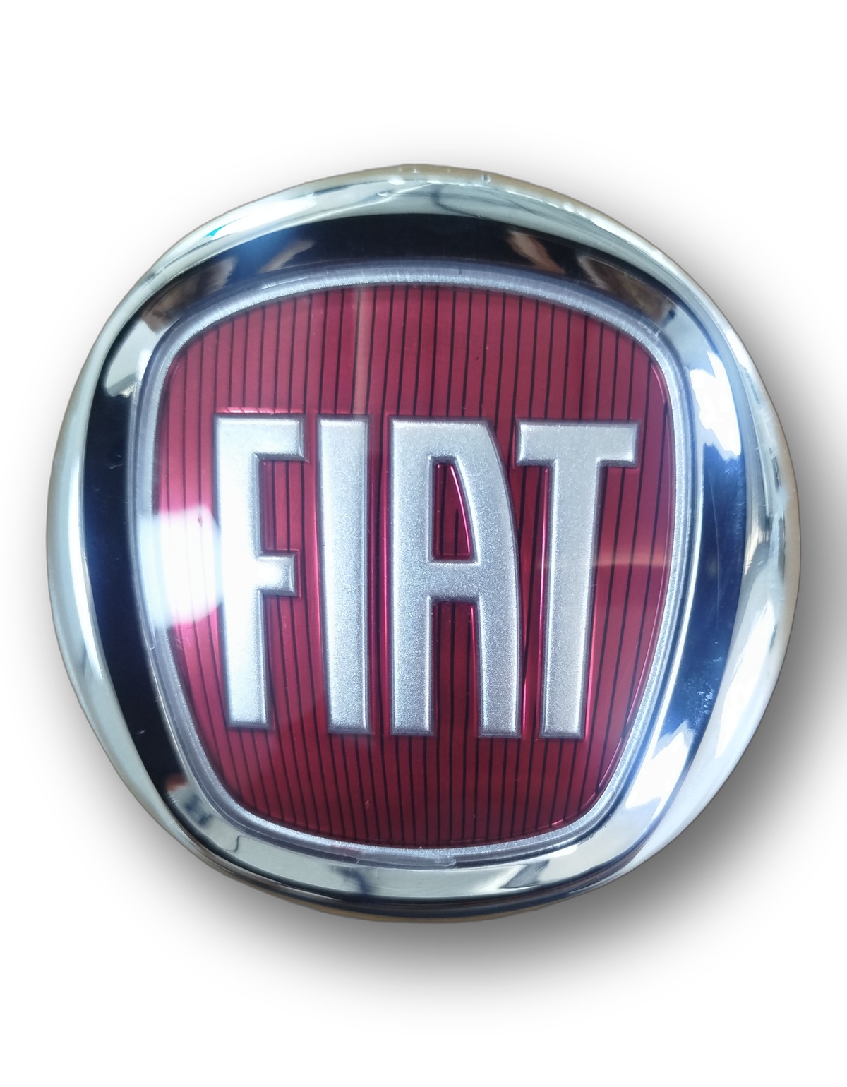 Emblema Fiat Vermelho Grade Original 