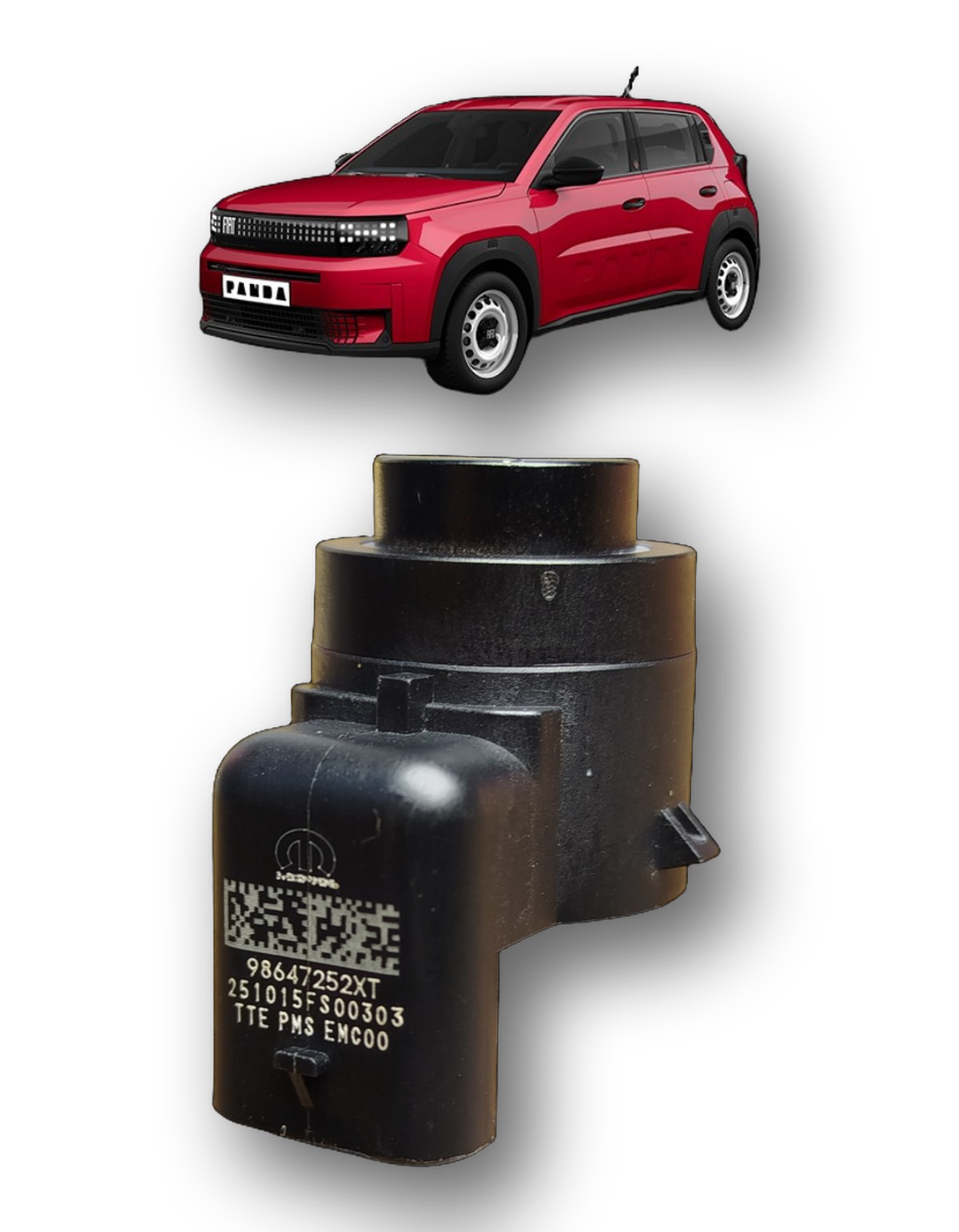 Sensor Estacionamento Fiat Grande Panda 2025 2026 Mopar