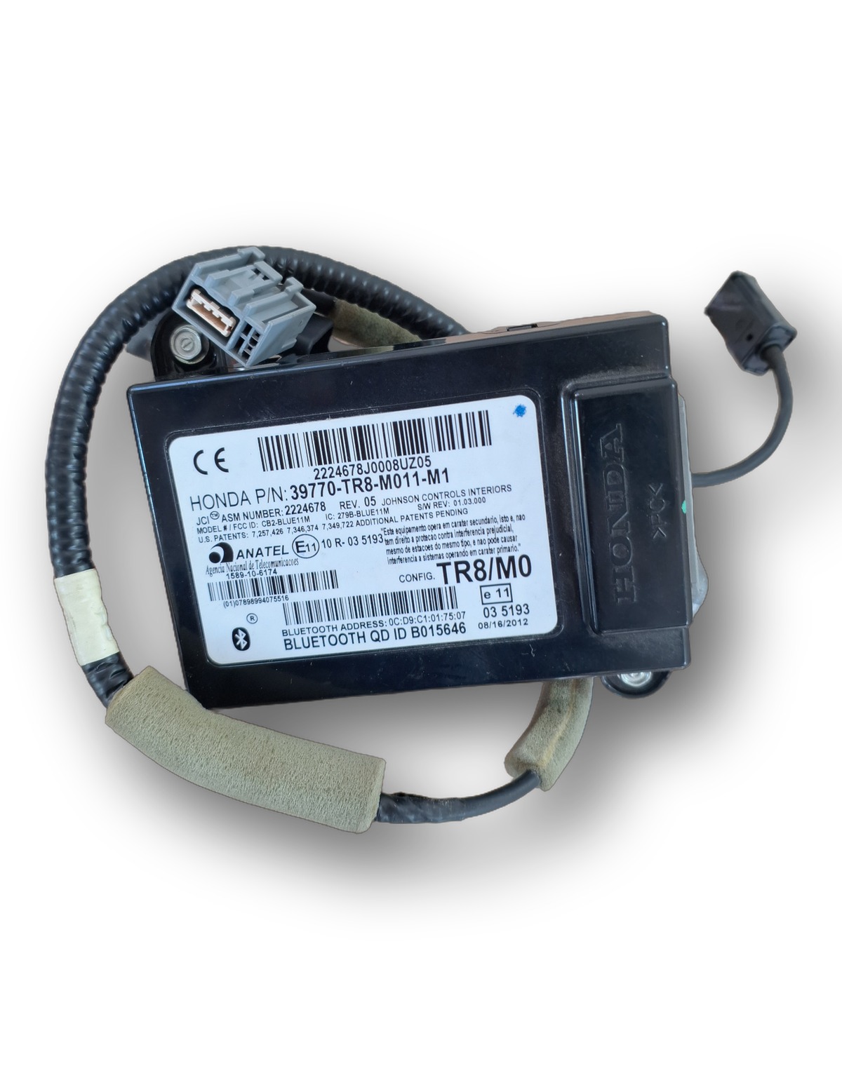 Modulo Bluetooth Honda Civic 2012 2016